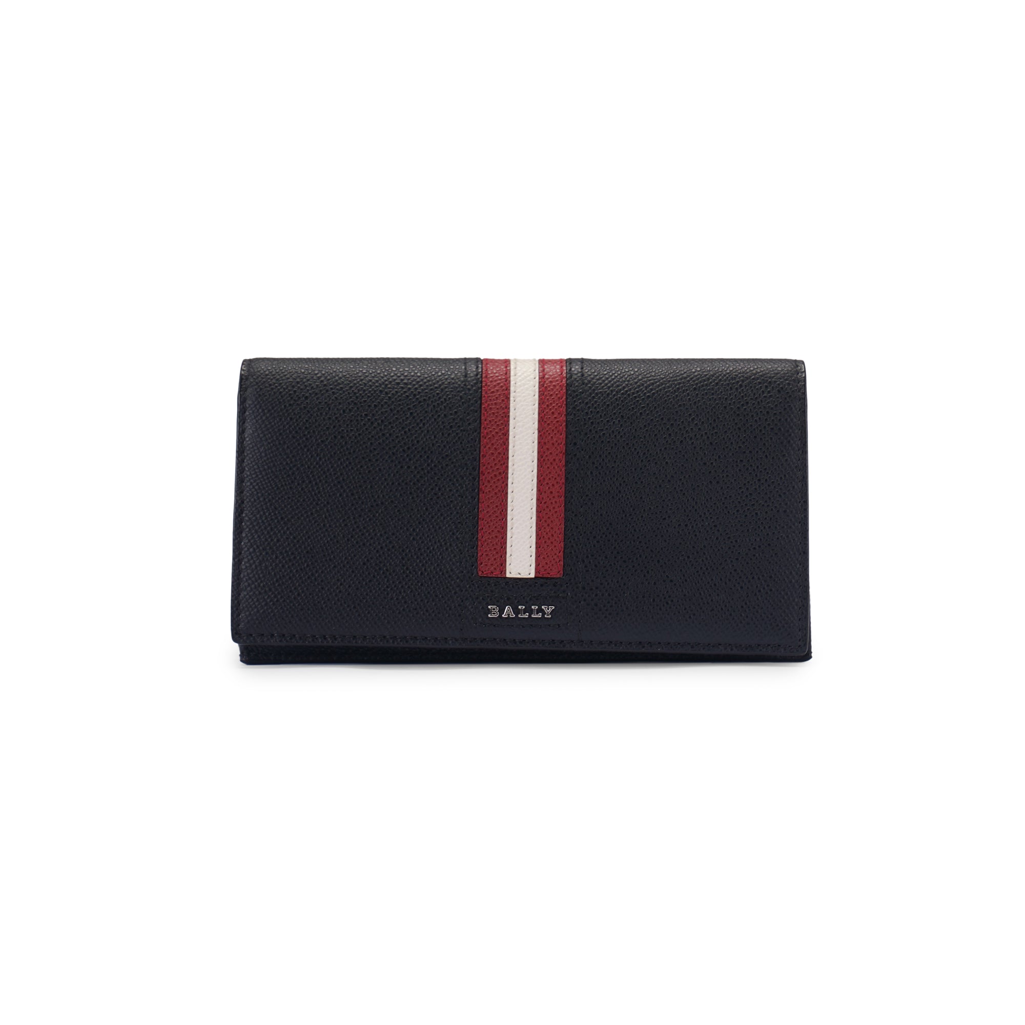 Bally Taliro Continental Grained Leather Wallet