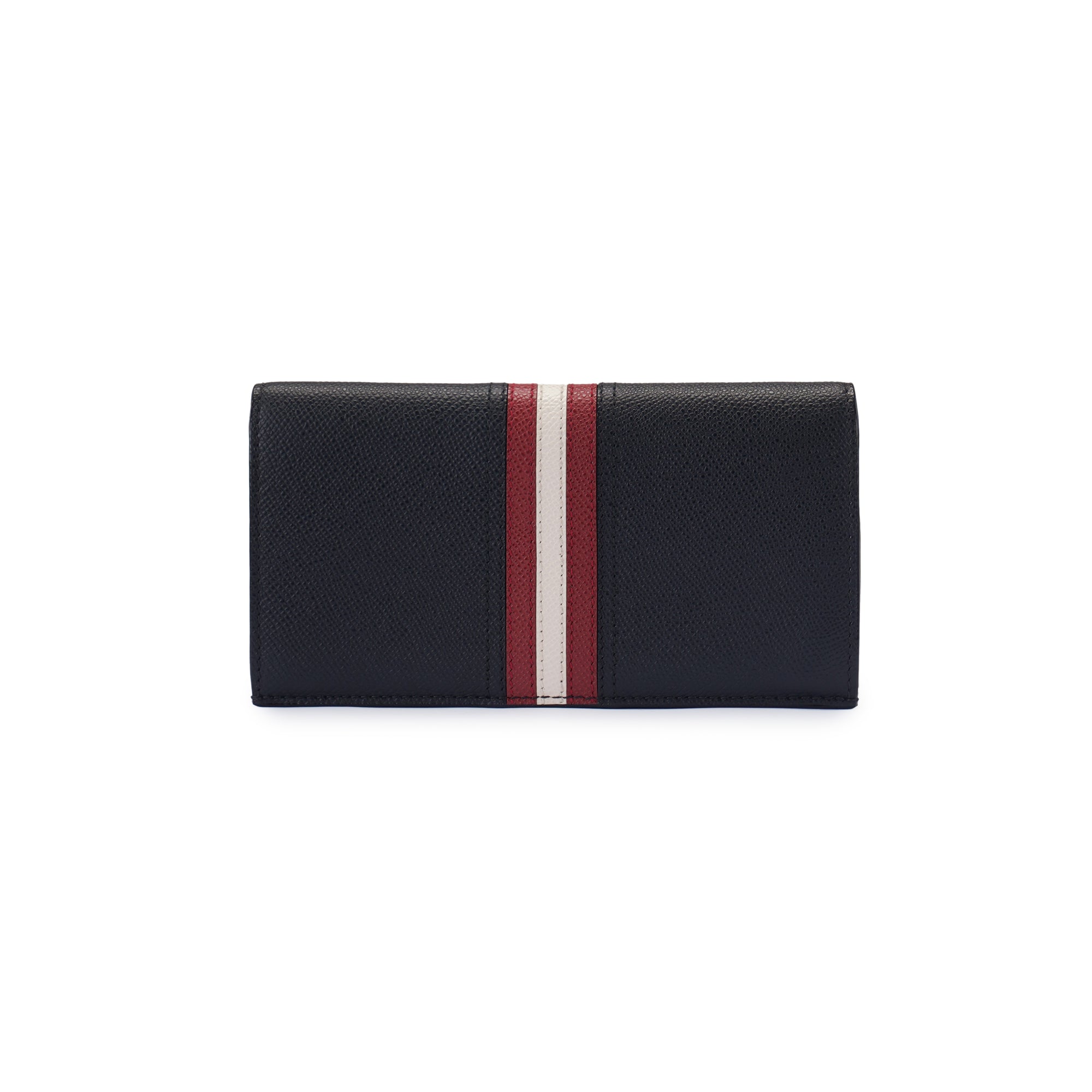 Bally Taliro Continental Grained Leather Wallet