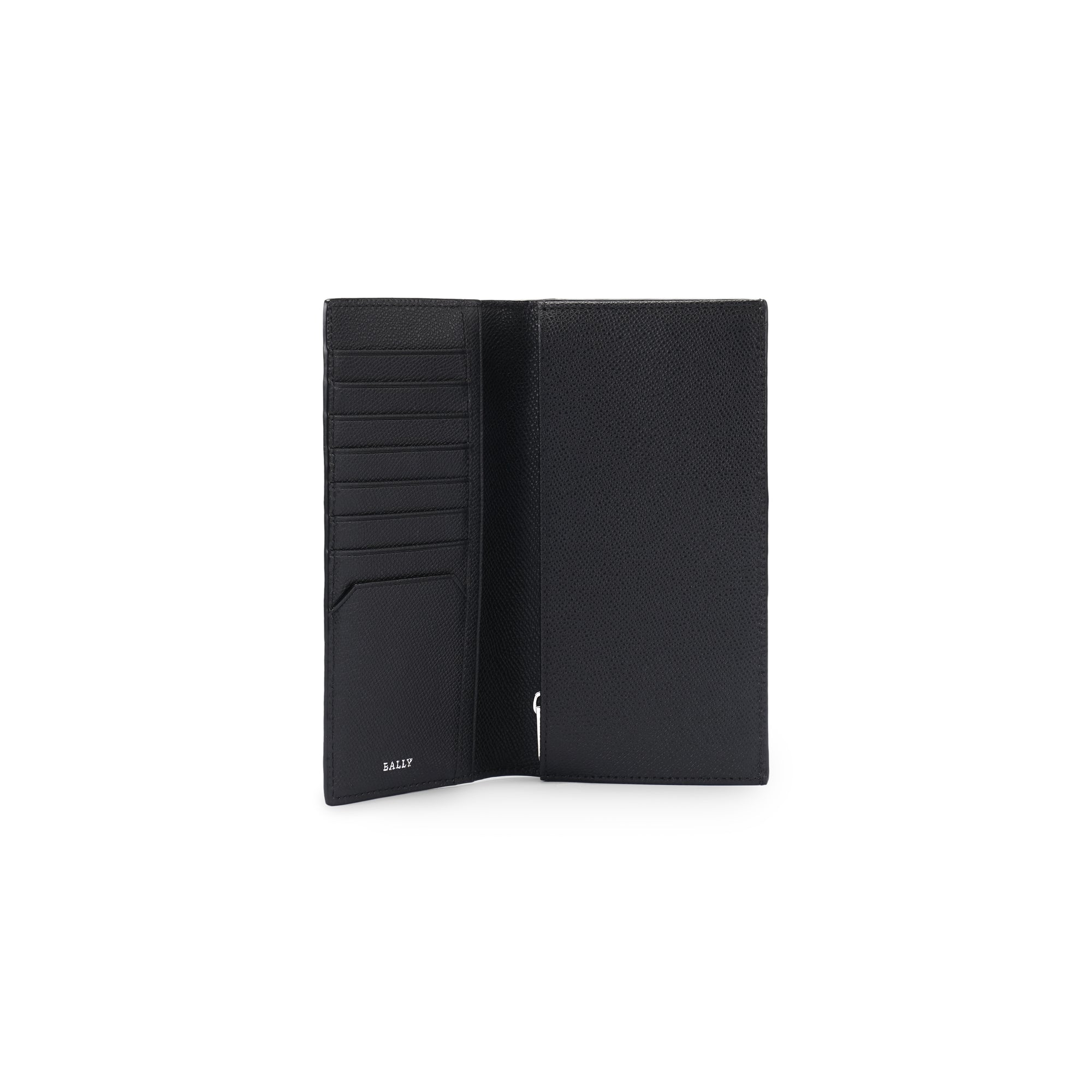 Bally Taliro Continental Grained Leather Wallet