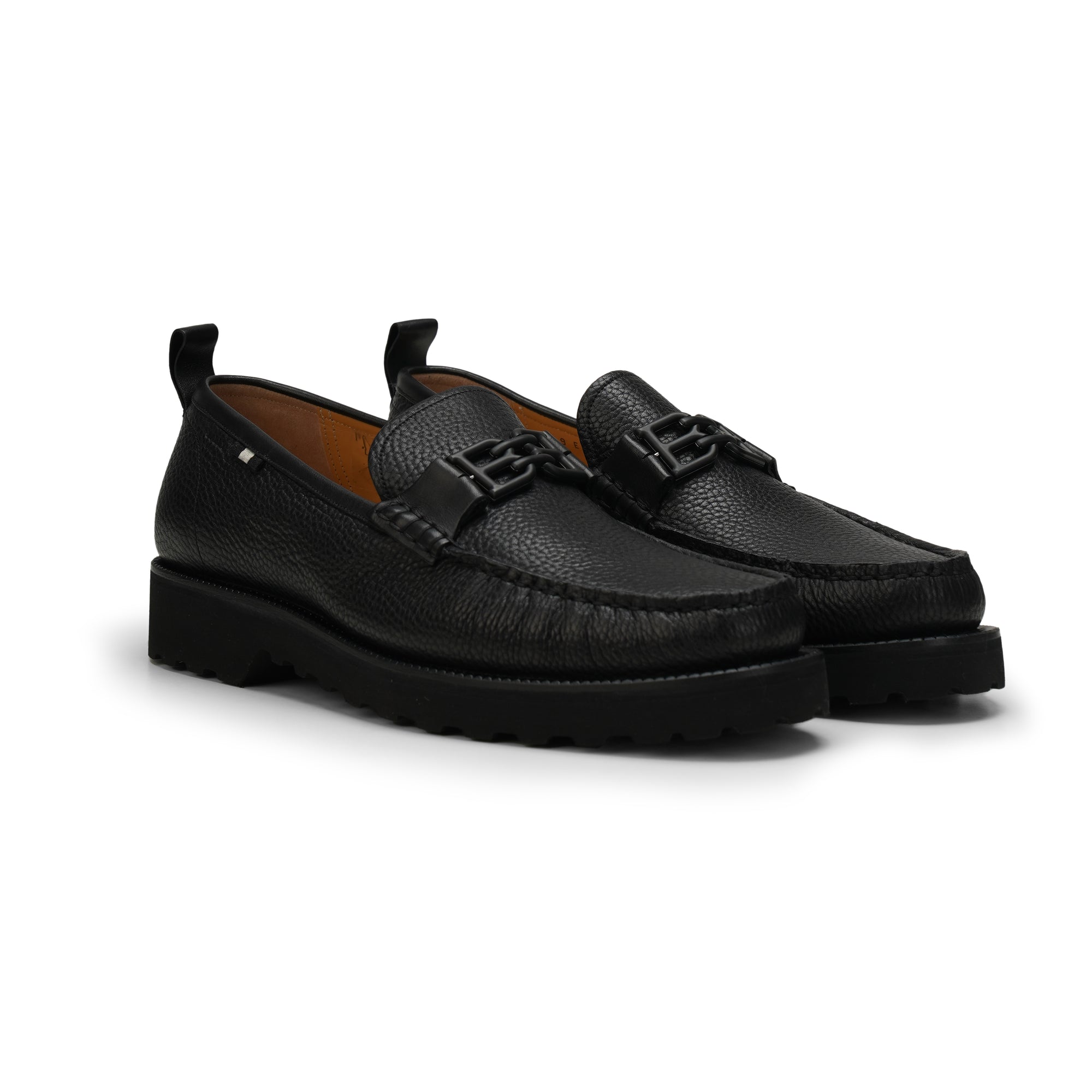 Bally Nolam Leather Moccasins