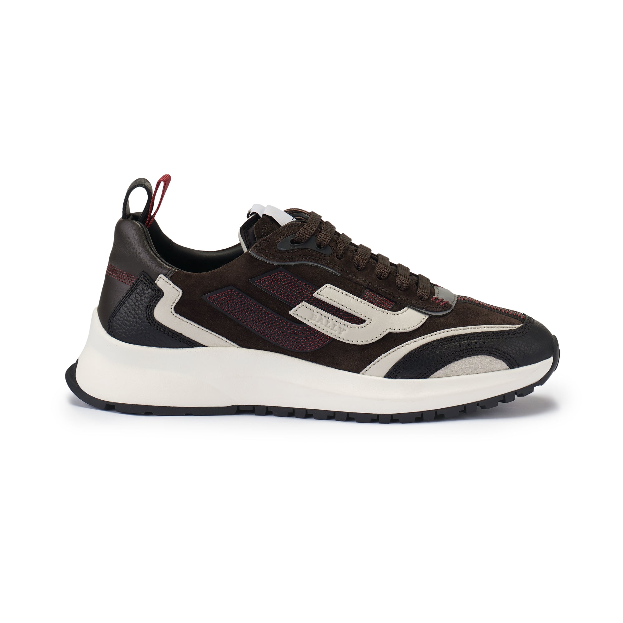 Bally Darky T Leather Suede Sneakers