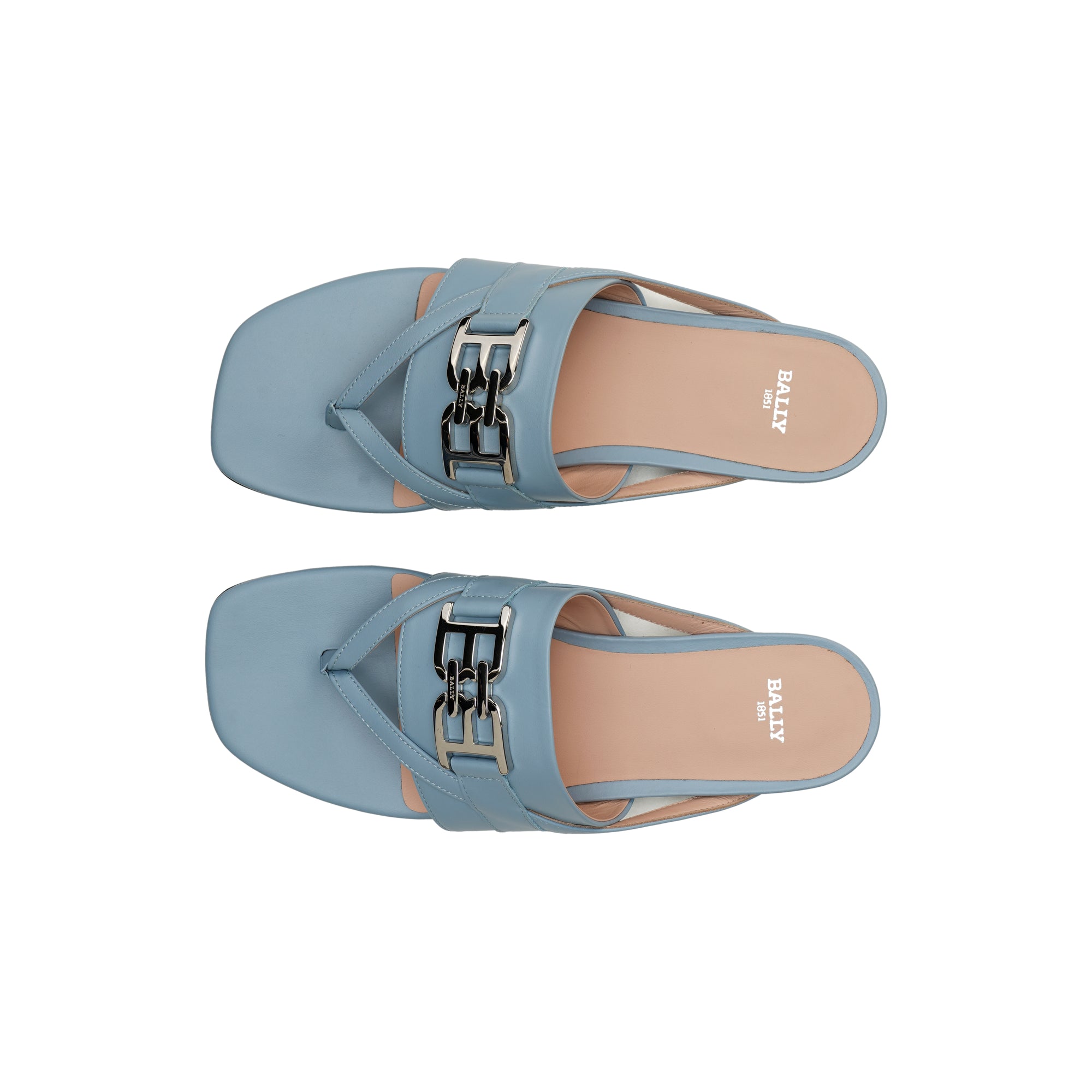 Bally Elia Flat Leather Sandals