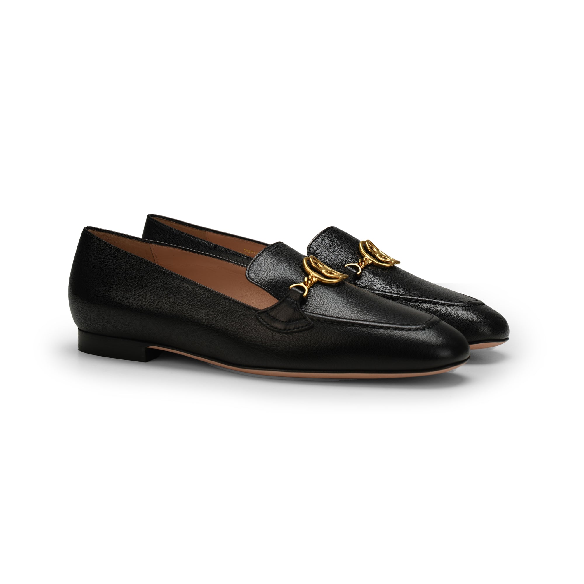 Bally Obrien Daily Emblem Leather Loafers