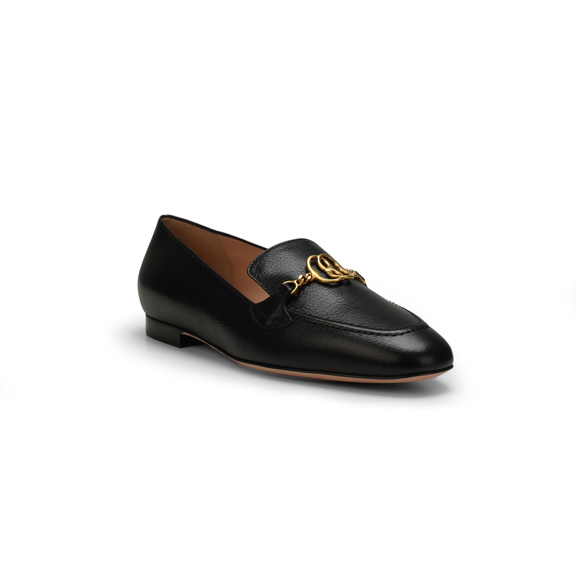 Bally Obrien Daily Emblem Leather Loafers