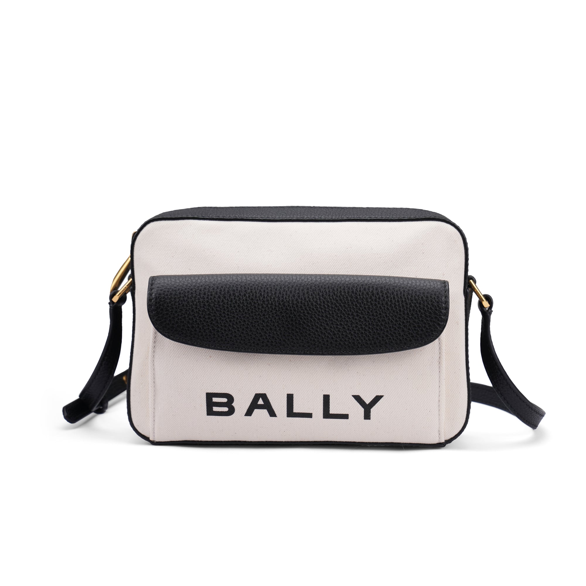 Bally Bar Daniel Leather Sling Bag