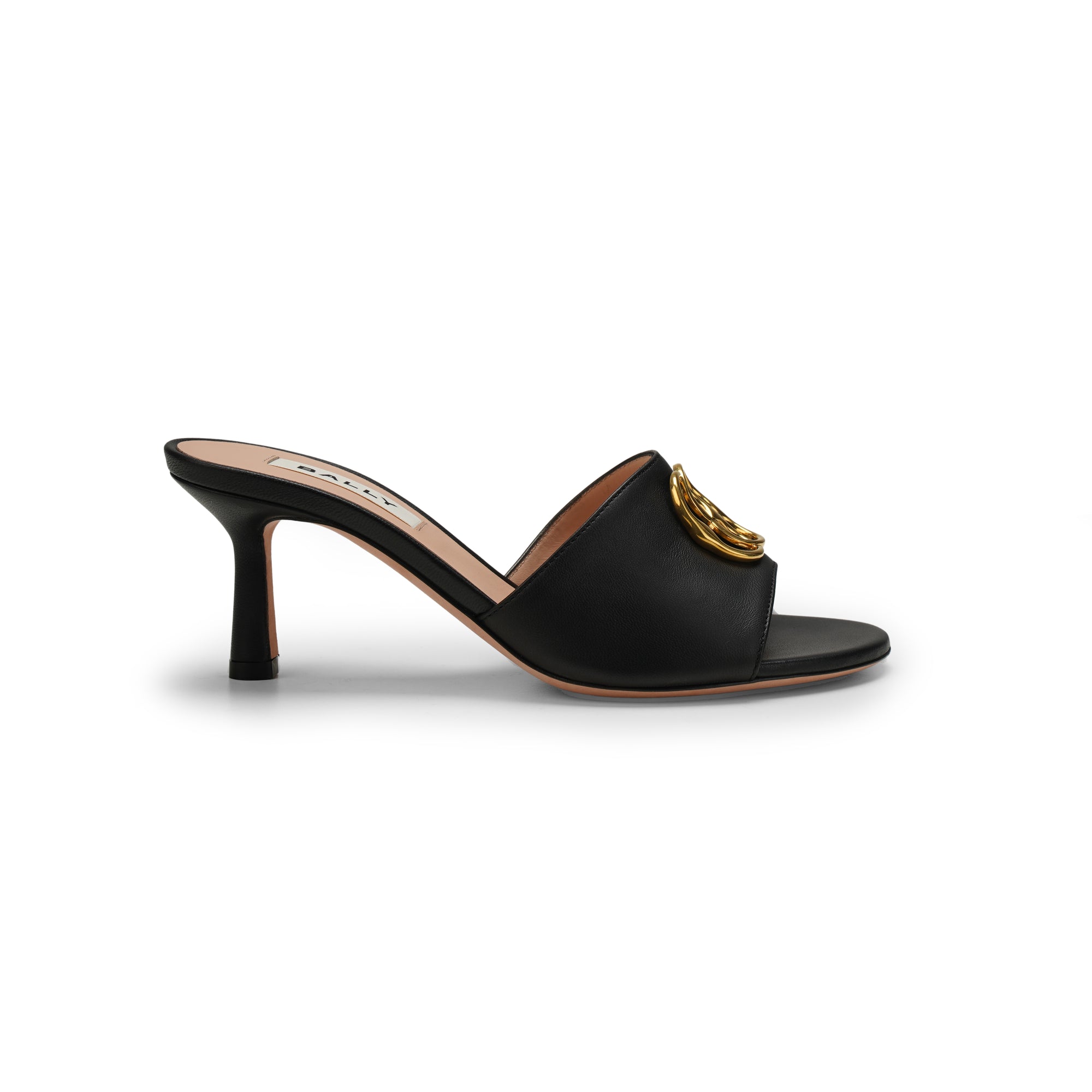 Bally Emblem Geha Leather Sandals