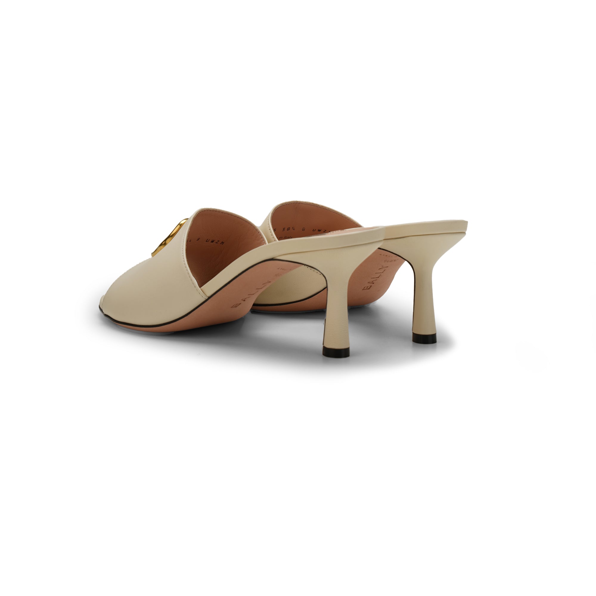 Bally Emblem Geha Leather Sandals