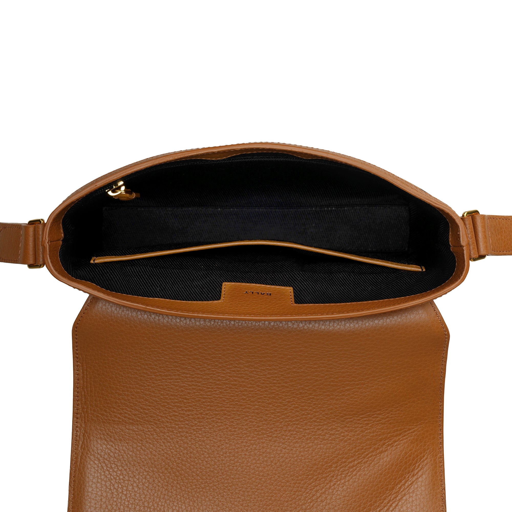 Bally Pennant Games Leather Messenger Bag