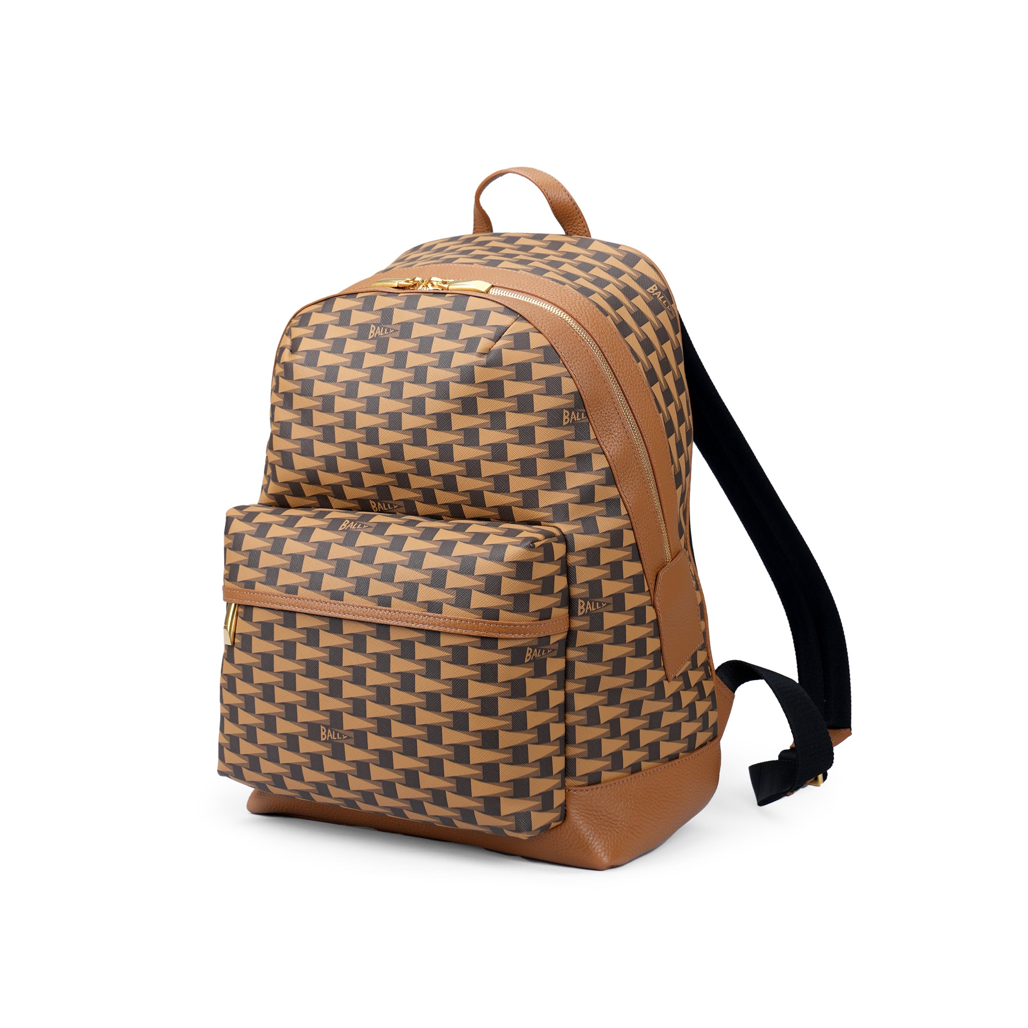 Bally Bord Treck Leather Backpack