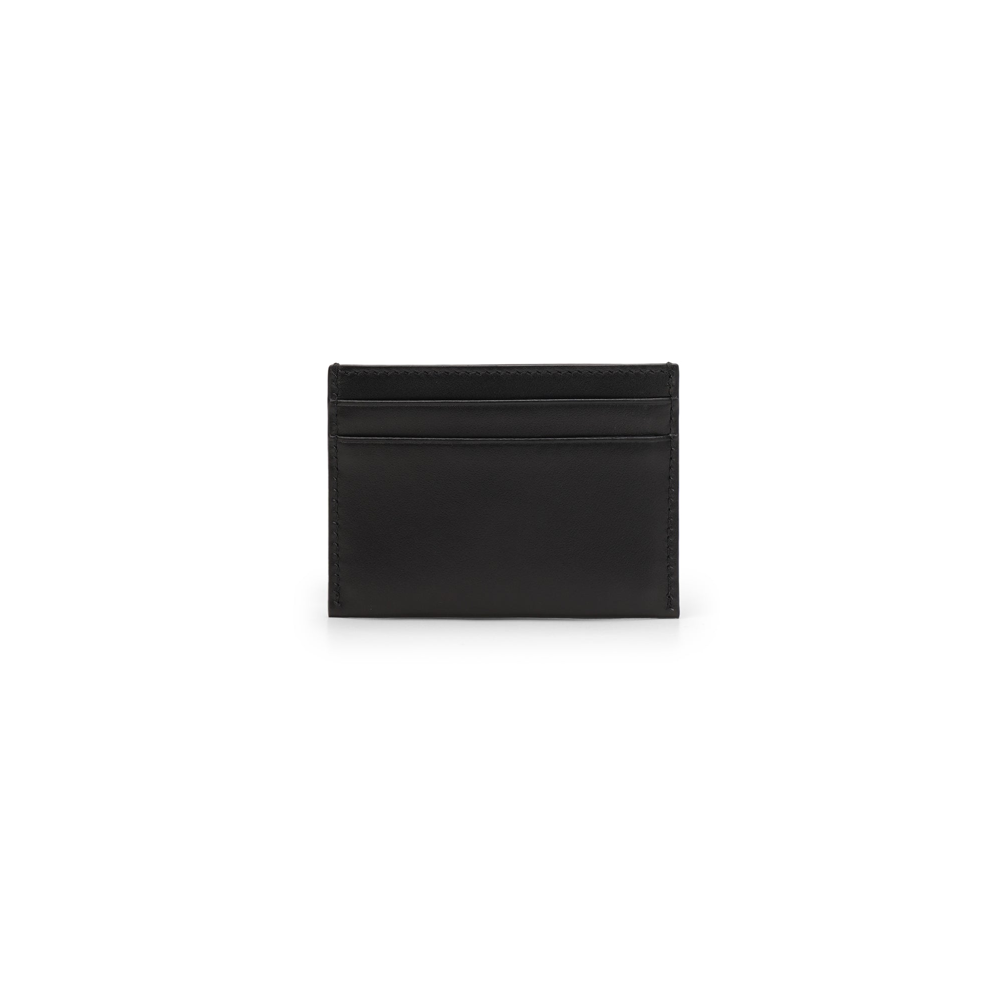 Bally Emblem Leather Card Holder