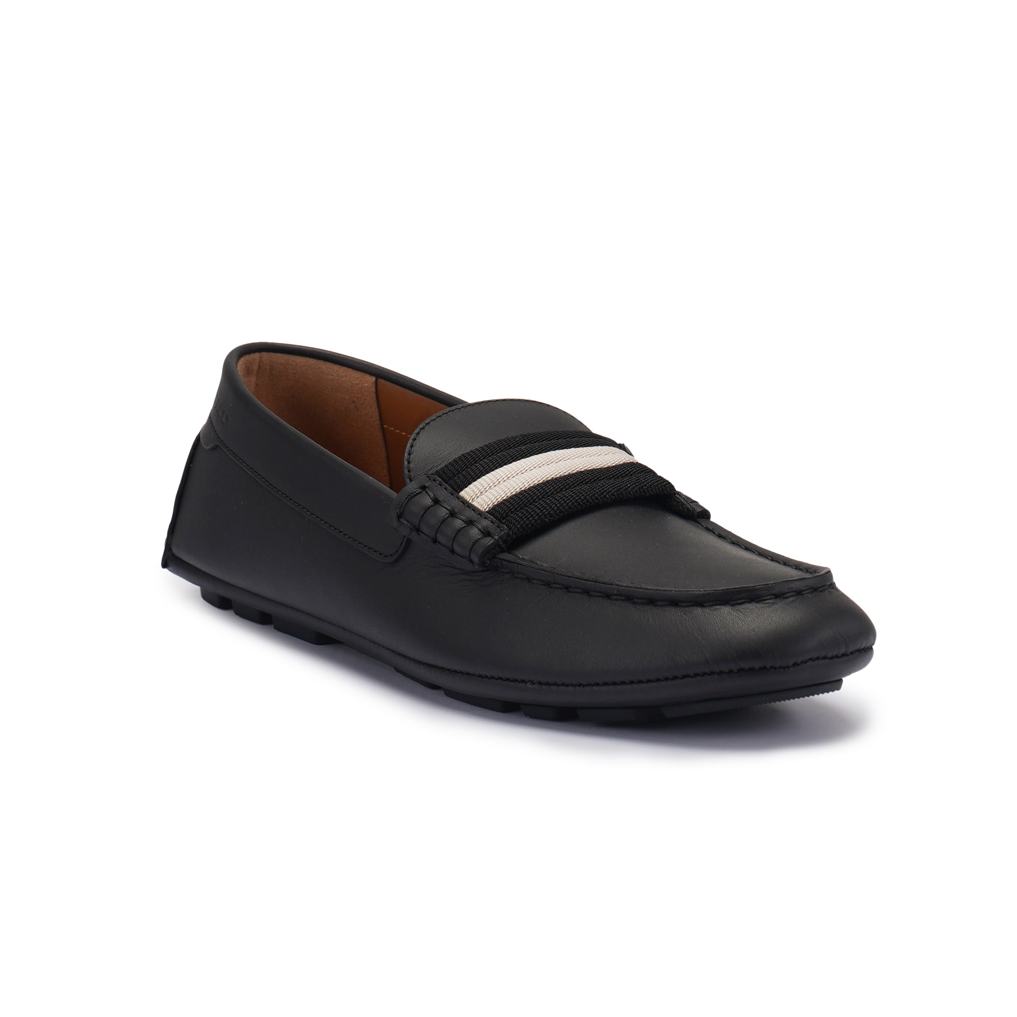 Bally Kansan Leather Loafers