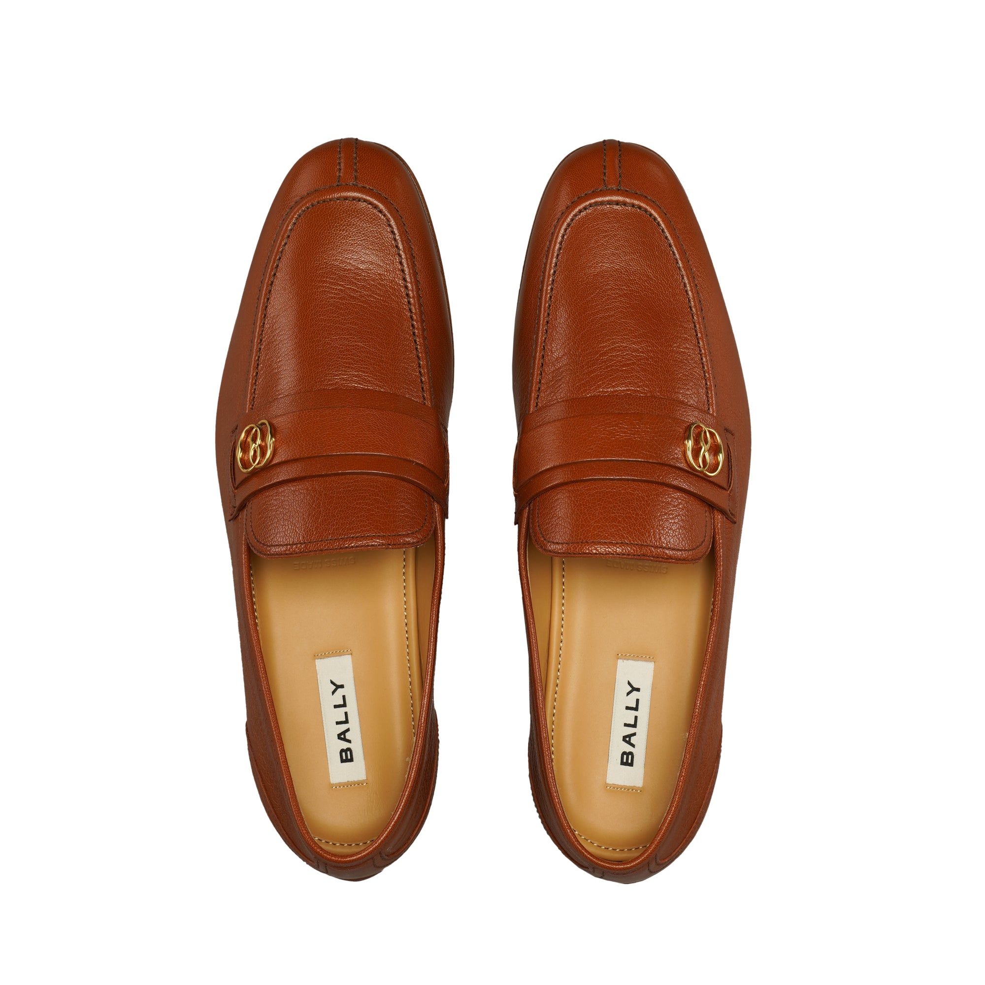 Bally Sadei Leather Loafers