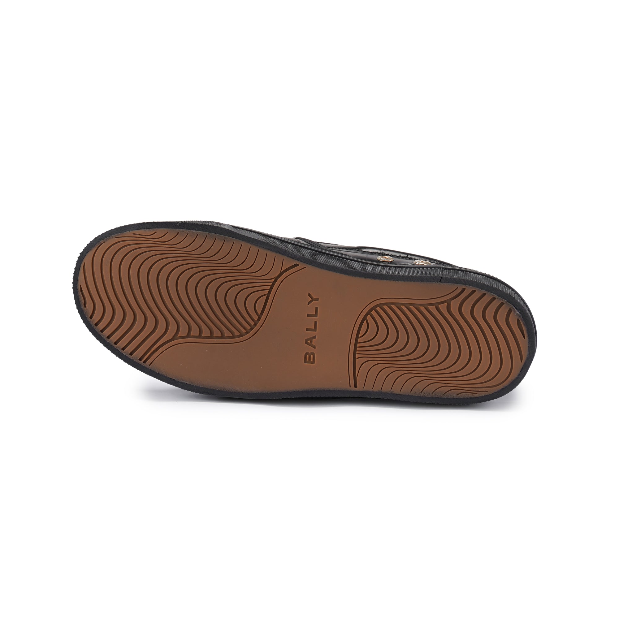 Bally Leory Croc Leather Slip On Sneakers