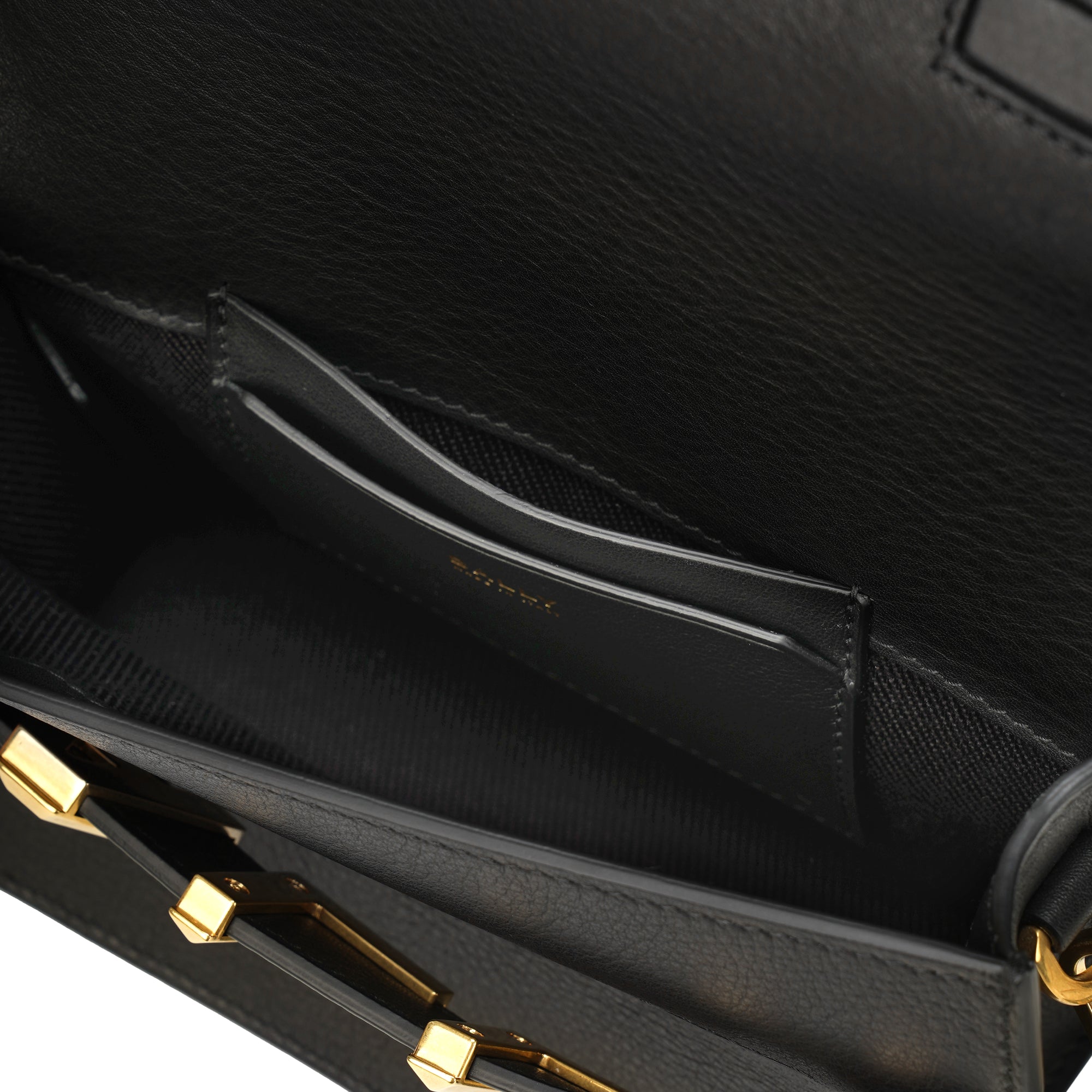 Bally Logo Crossbody Leather Sling Bag