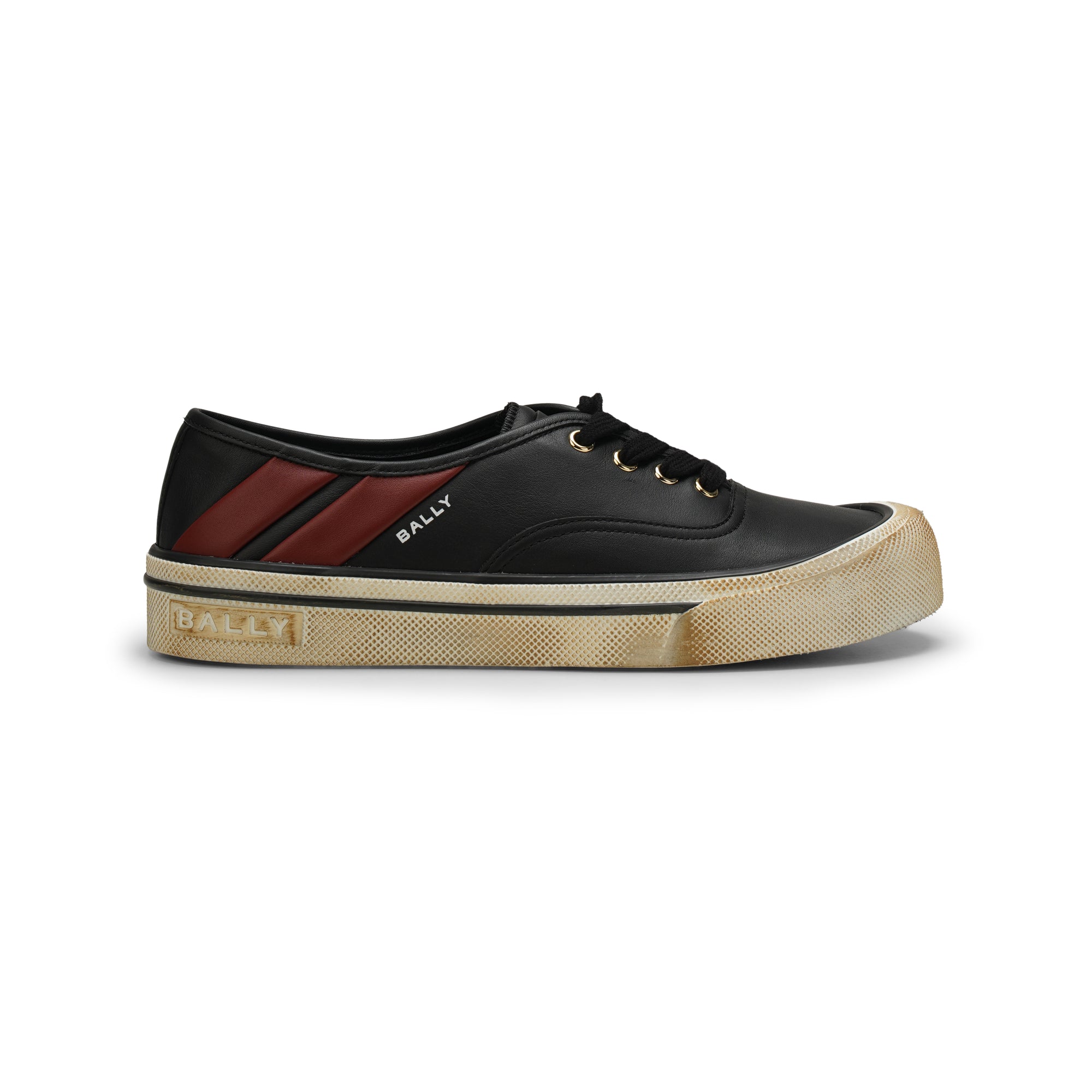 Bally Lynder Low Top Leather Sneakers