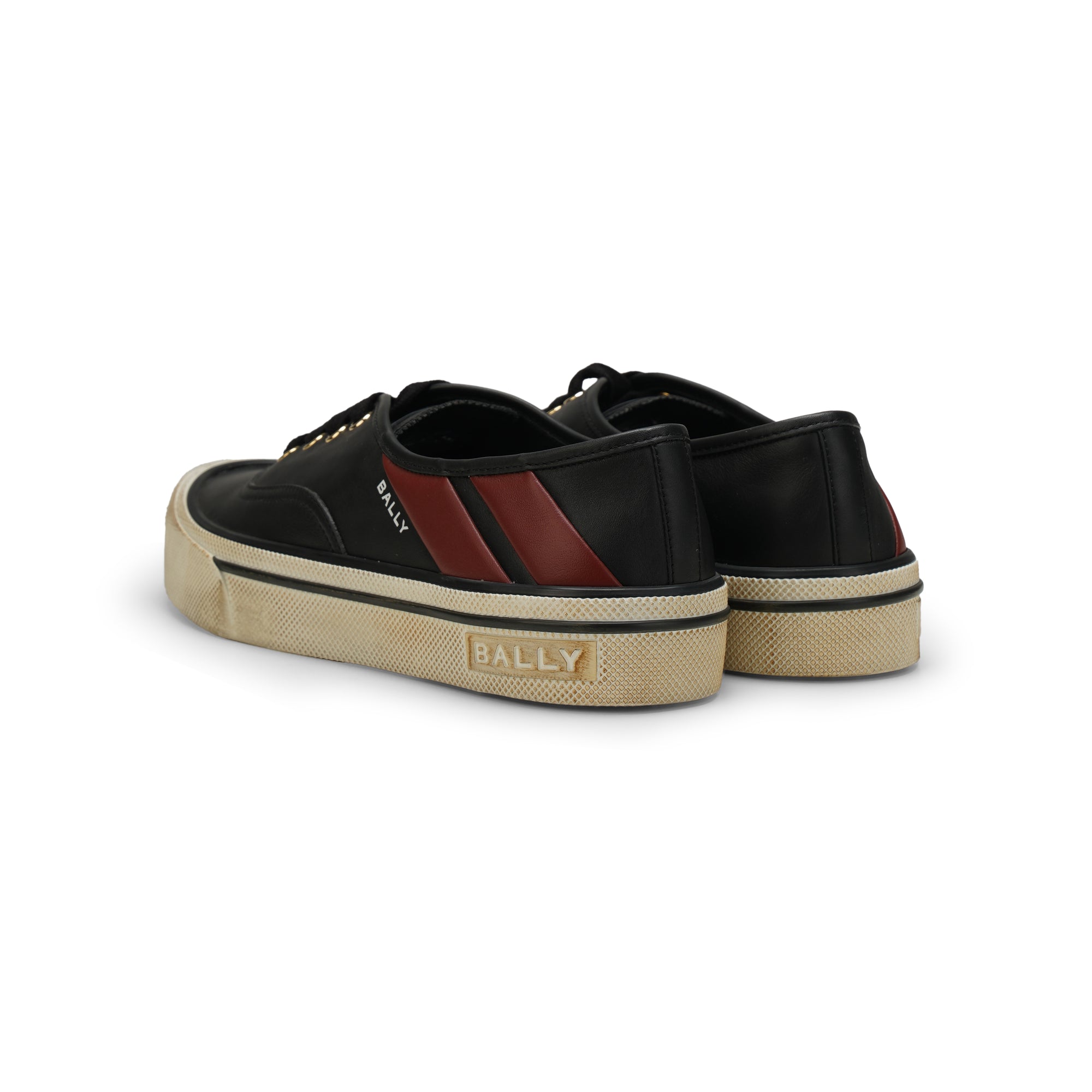Bally Lynder Low Top Leather Sneakers