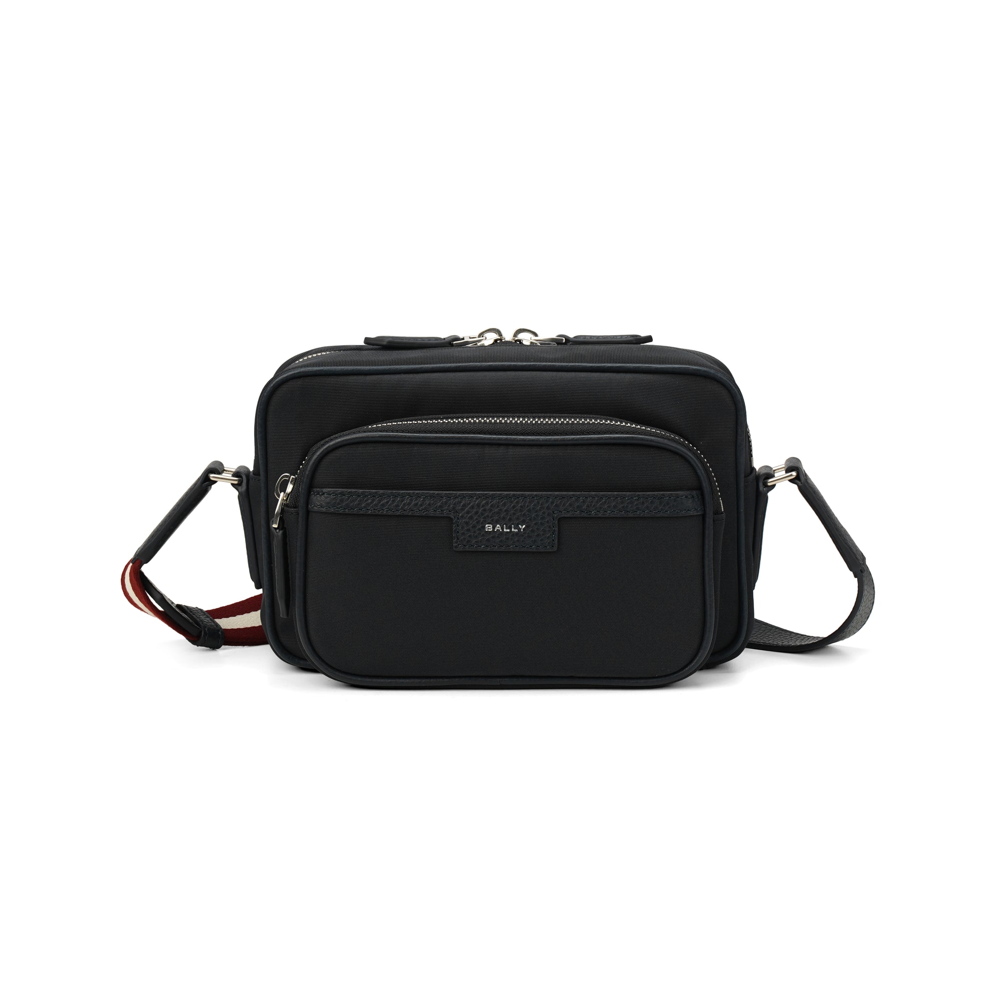 Bally Code Cross Bag in Nylon