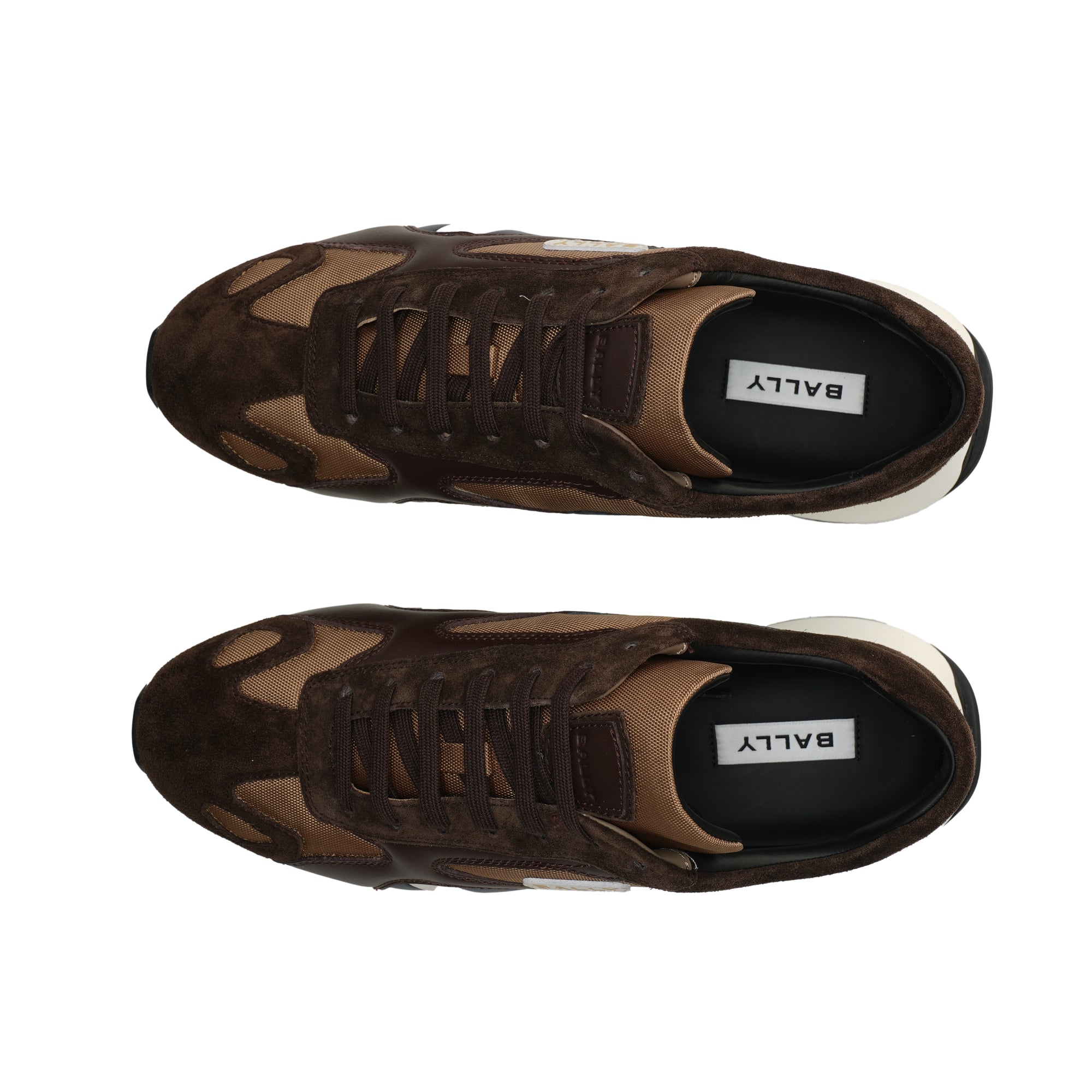 Bally Dewy Outline Sneakers in Nylon & Leather