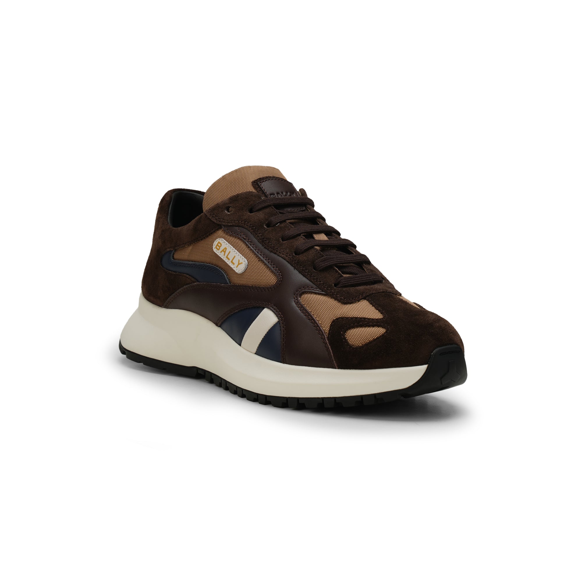 Bally Dewy Outline Sneakers in Nylon & Leather
