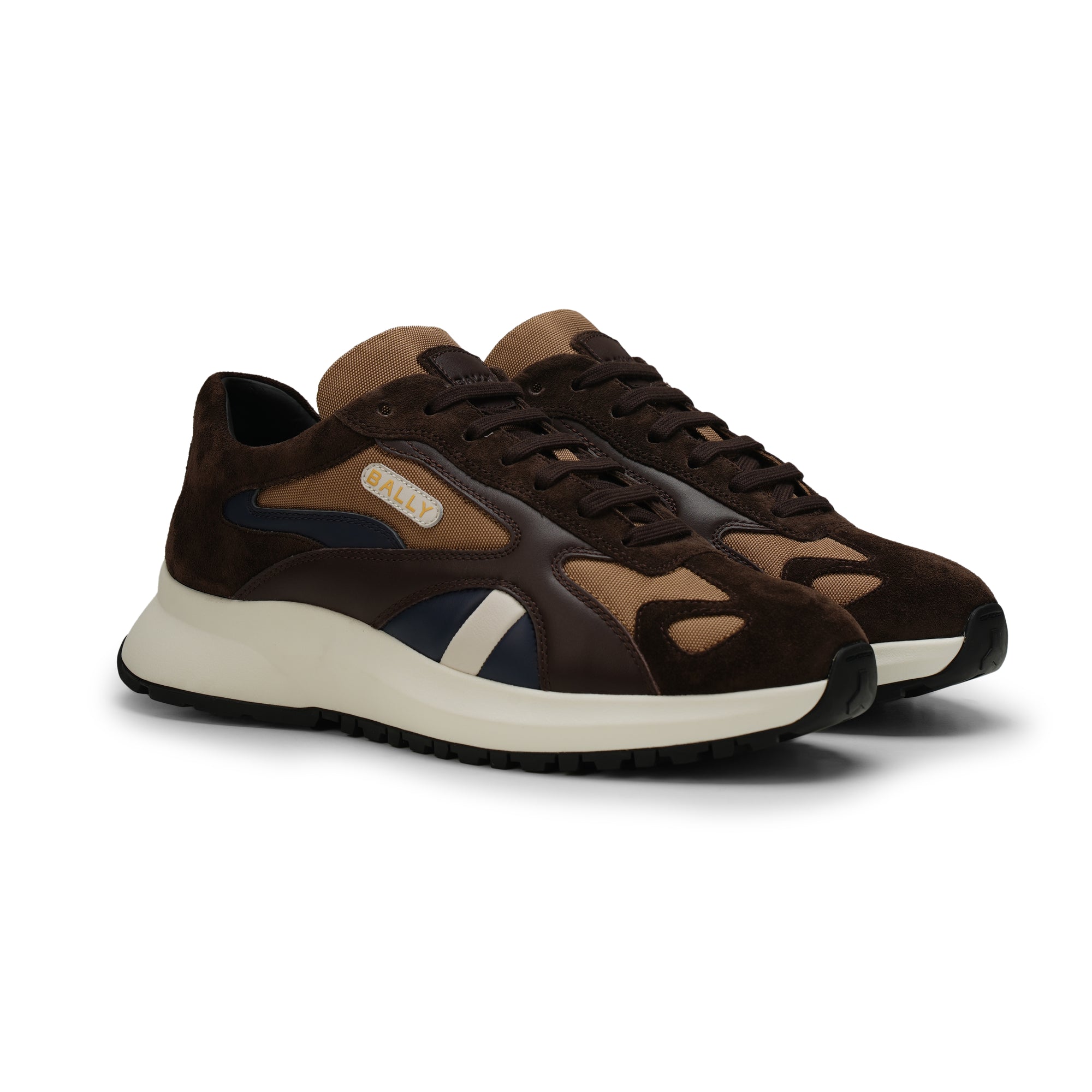 Bally Dewy Outline Sneakers in Nylon & Leather