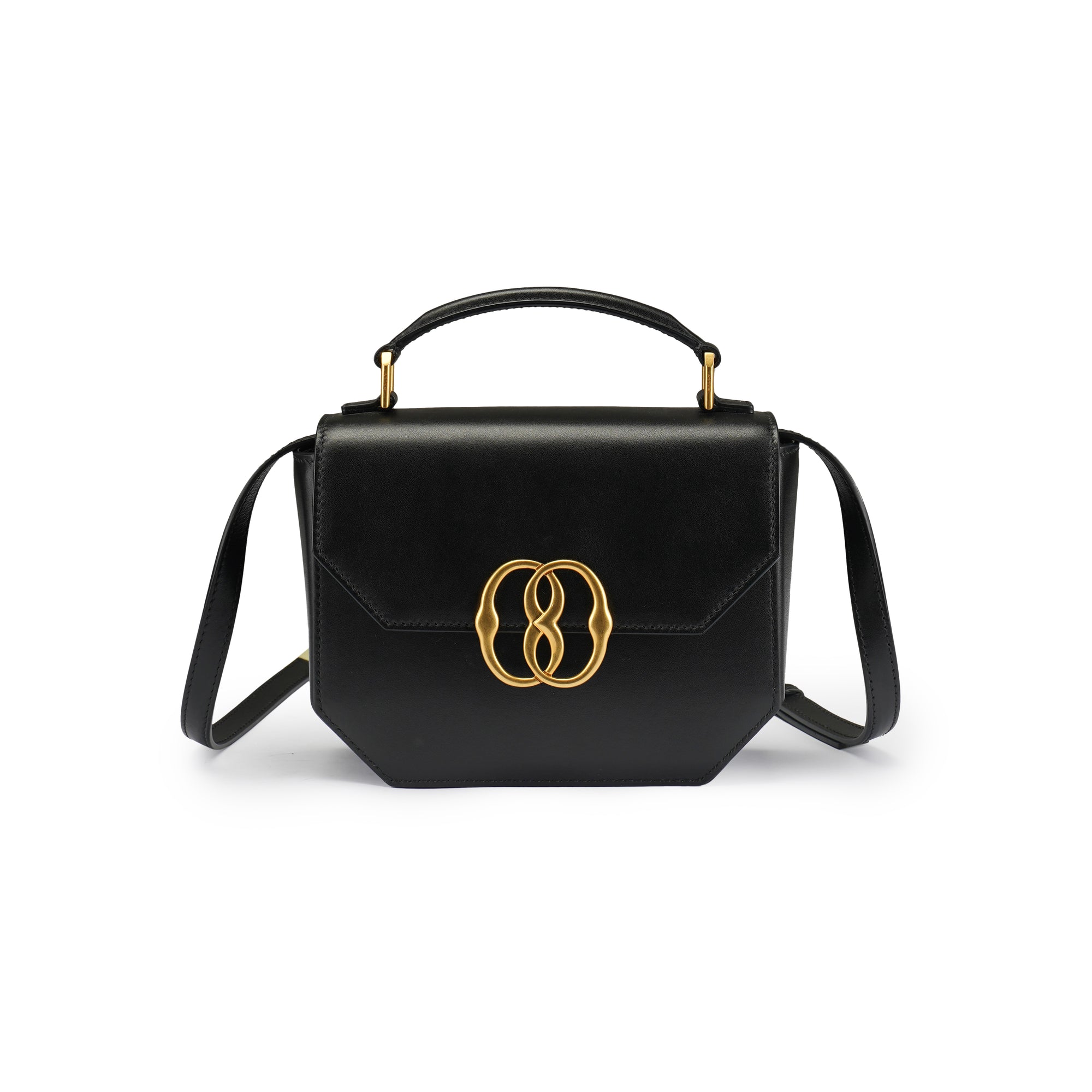 Bally Emblem Folio Leather Sling Bag