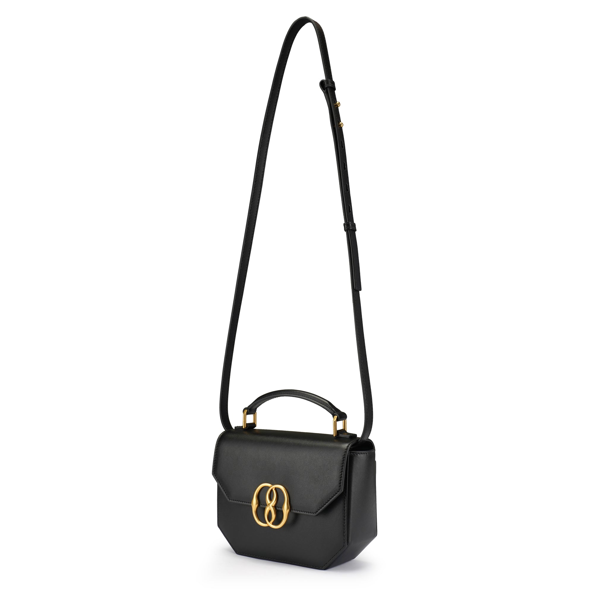 Bally Emblem Folio Leather Sling Bag