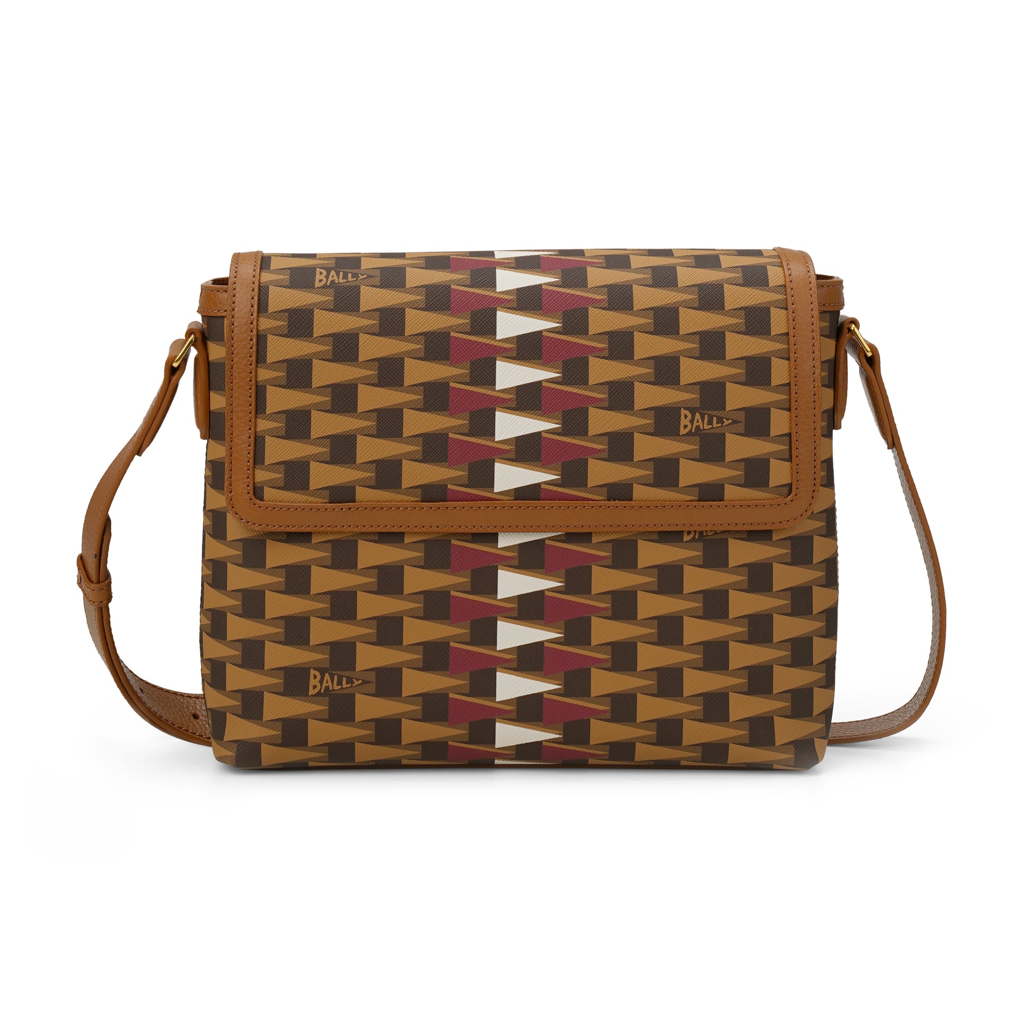 Pennant Monogram Cross Messenger Bag
