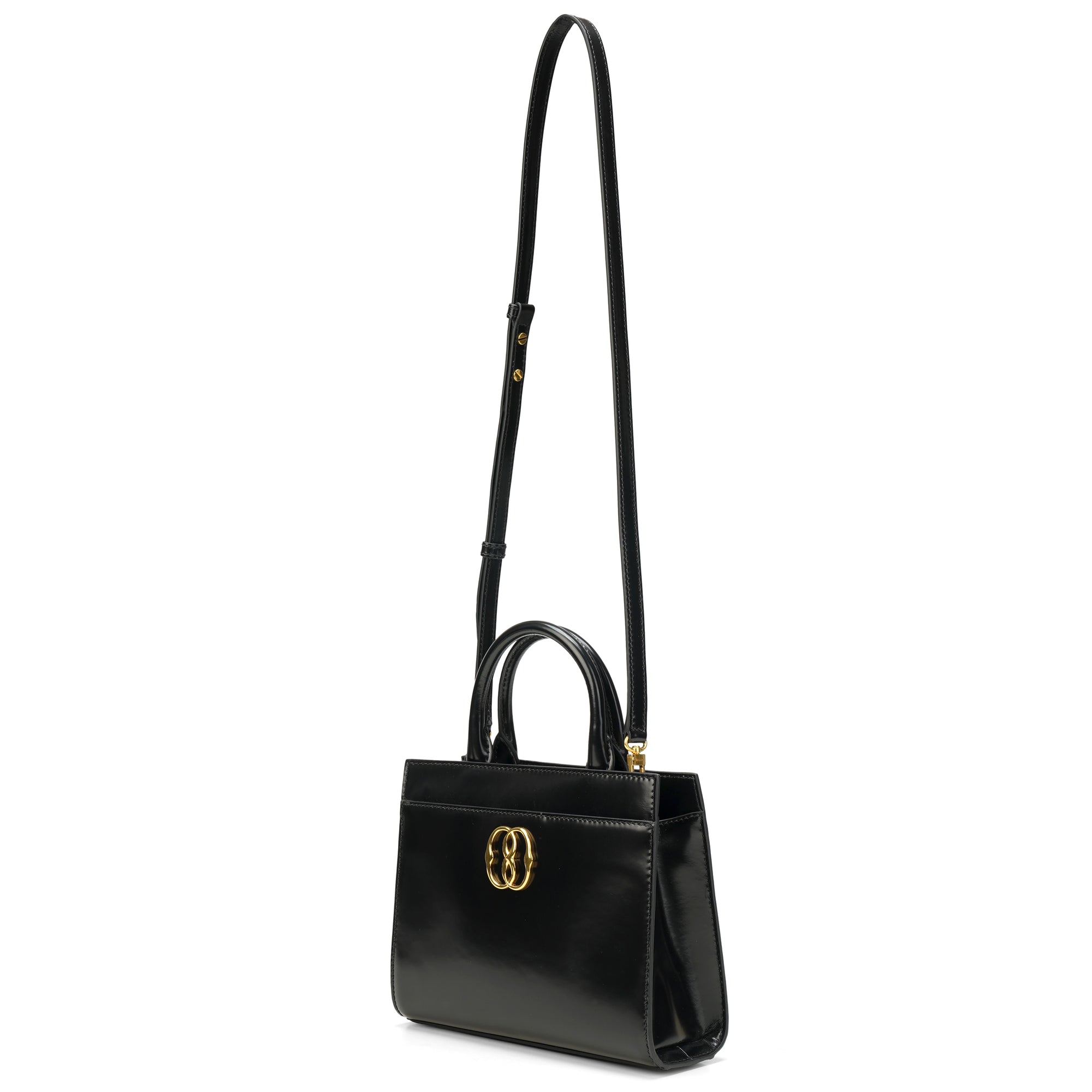 Bally Emblem Palace S Leather Sling Bag