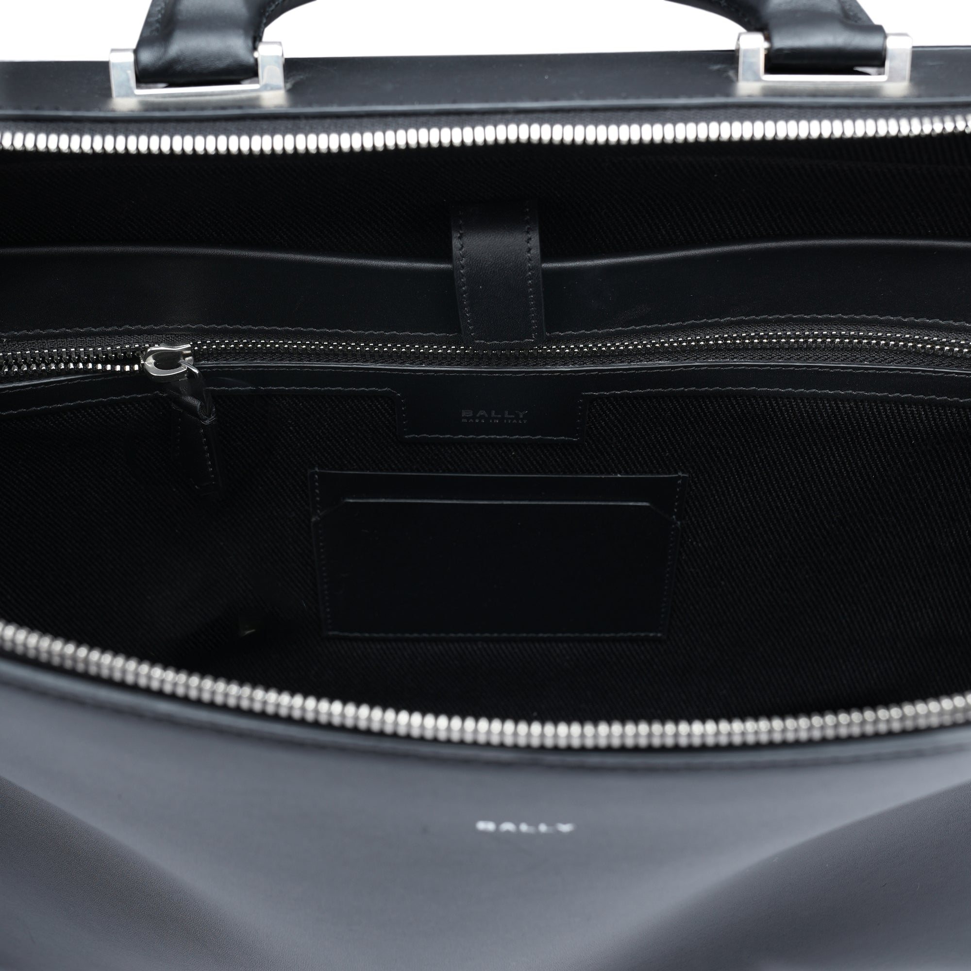 Bally Busy Leather Laptop Bag