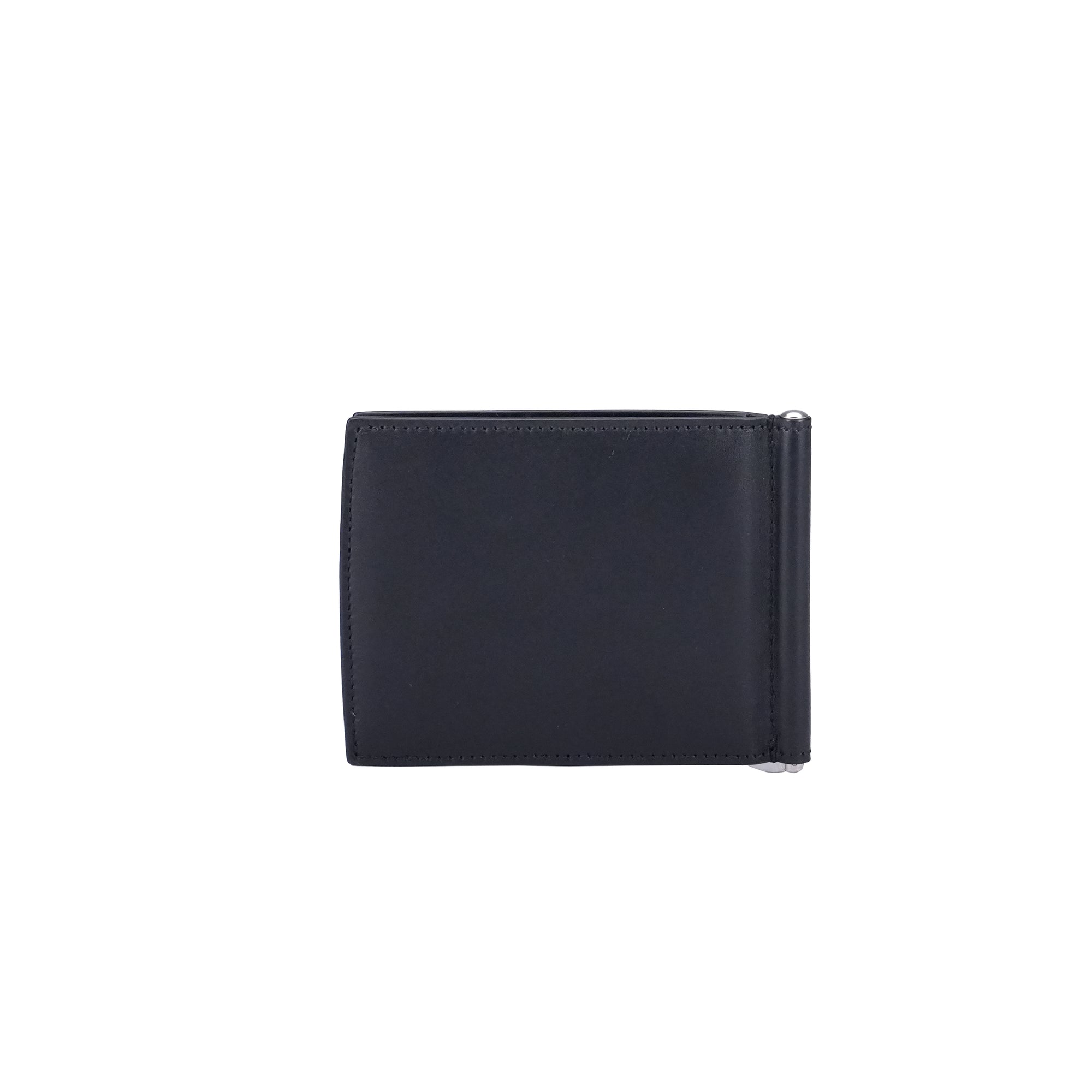 Bally Bifold Clip Leather Wallet