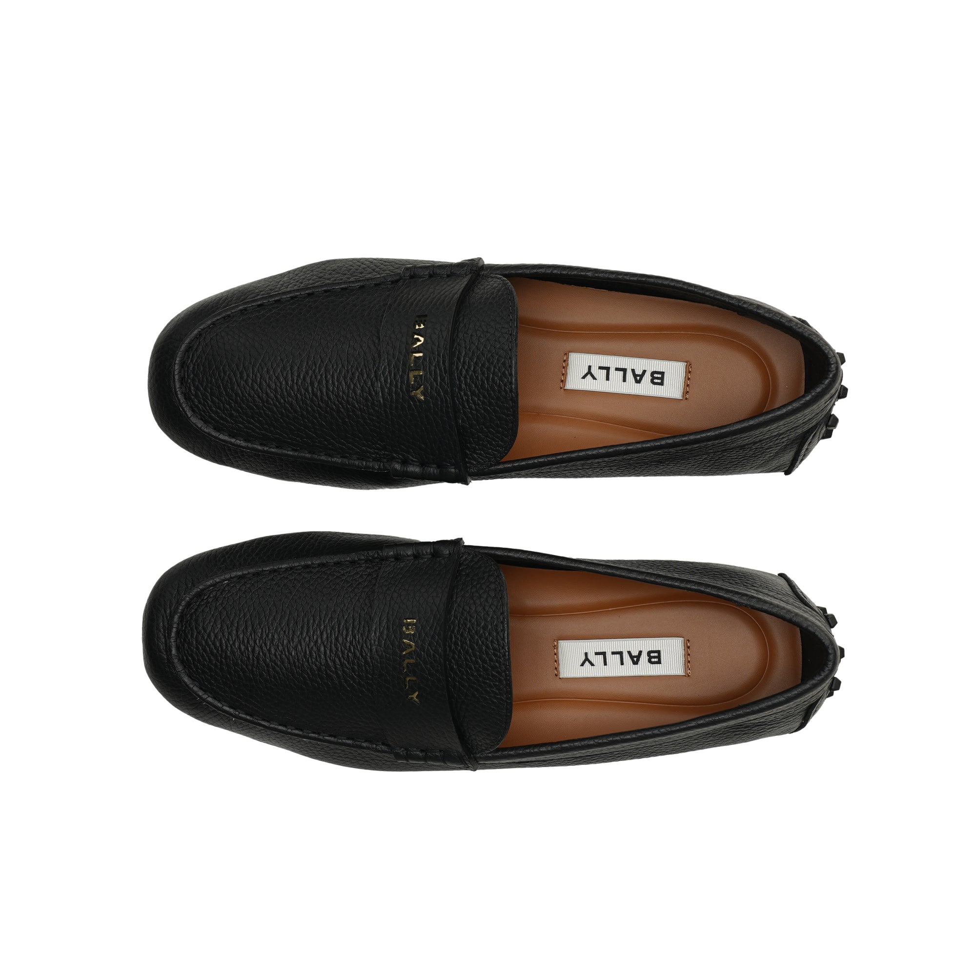 Bally Kerbs Driver in Grained Leather