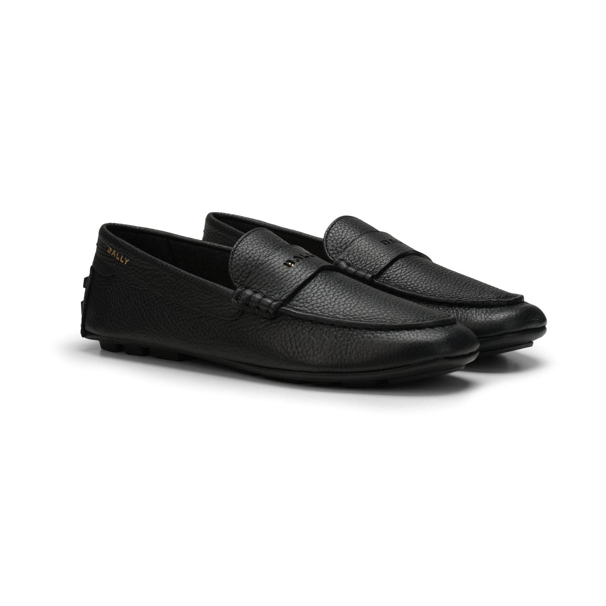 Bally Kerbs Driver in Grained Leather