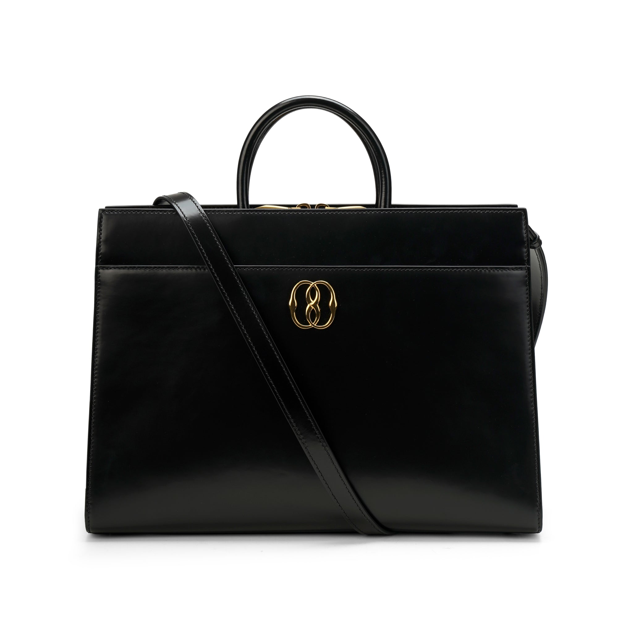 Bally Emblem Palace EW Leather Sling Bag
