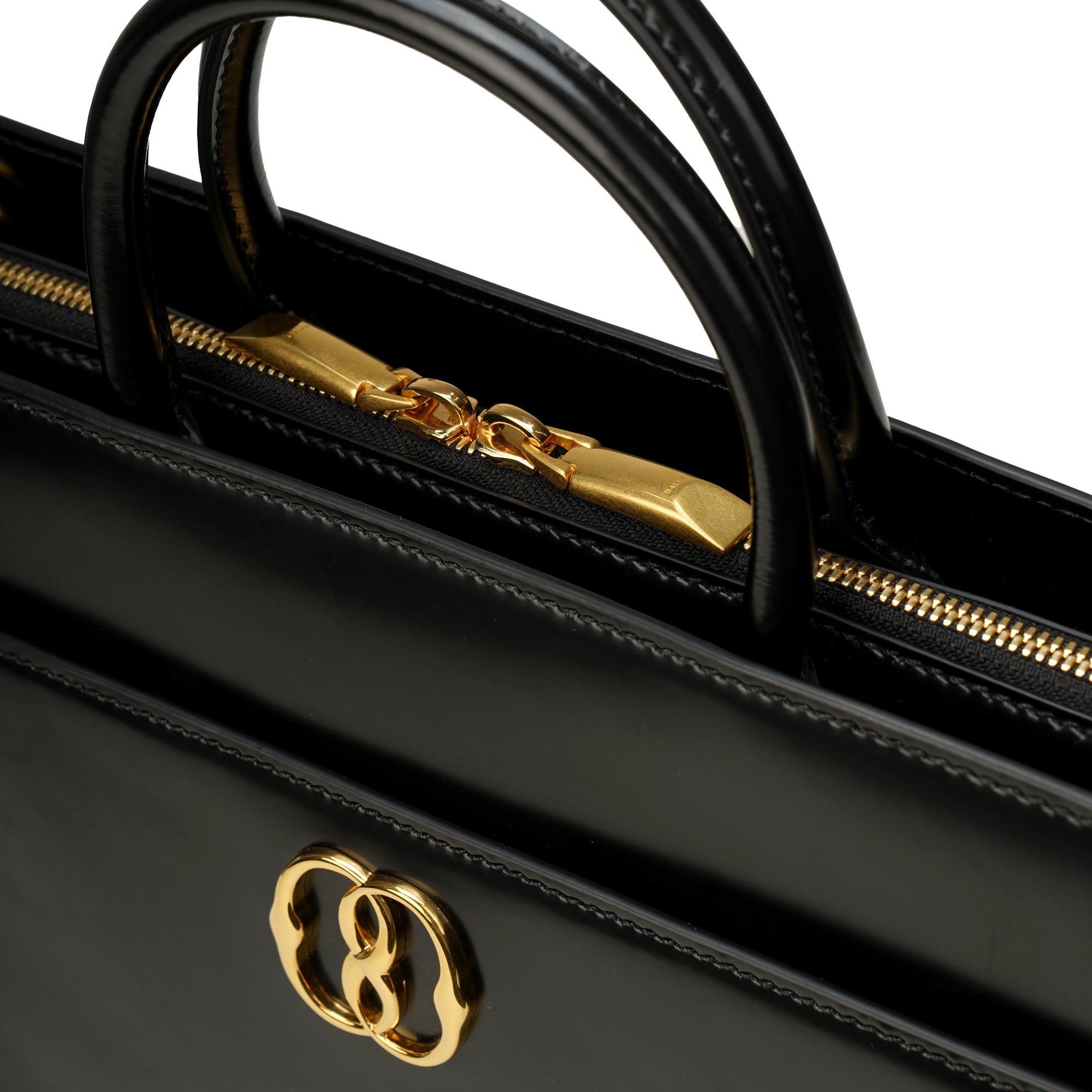 Bally Emblem Palace EW Leather Sling Bag