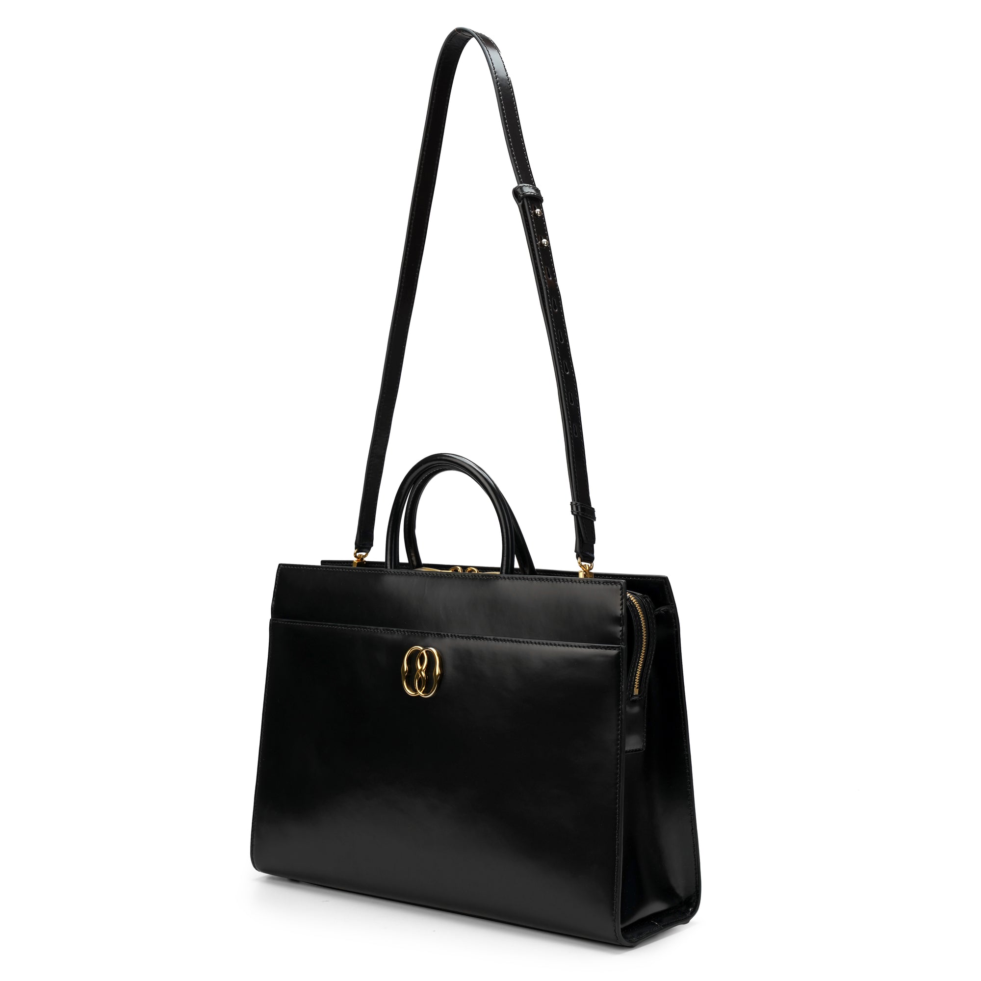 Bally Emblem Palace EW Leather Sling Bag