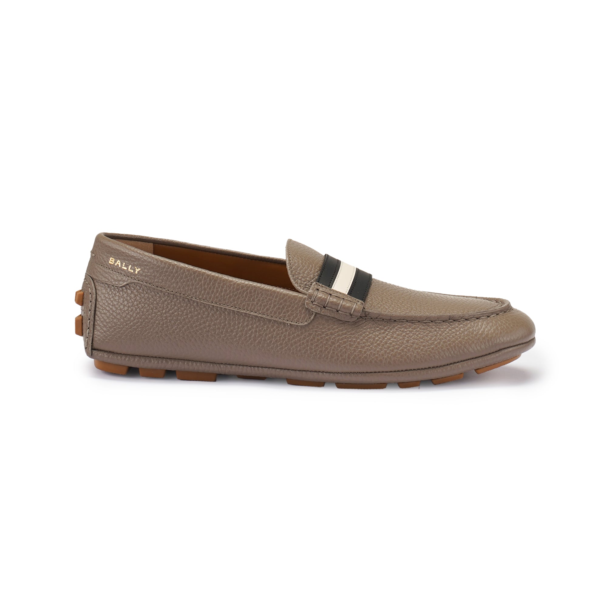 Bally Kerbs Driver In Grained Leather
