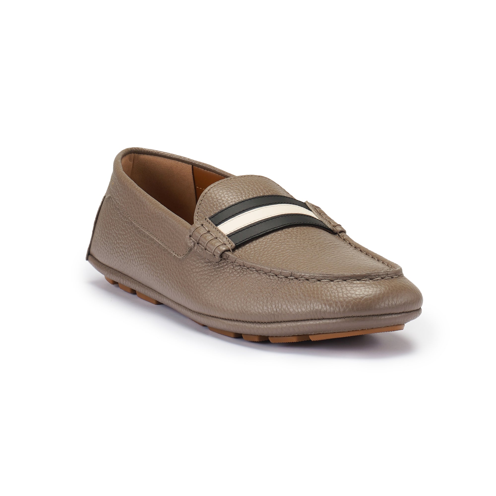 Bally Kerbs Driver In Grained Leather