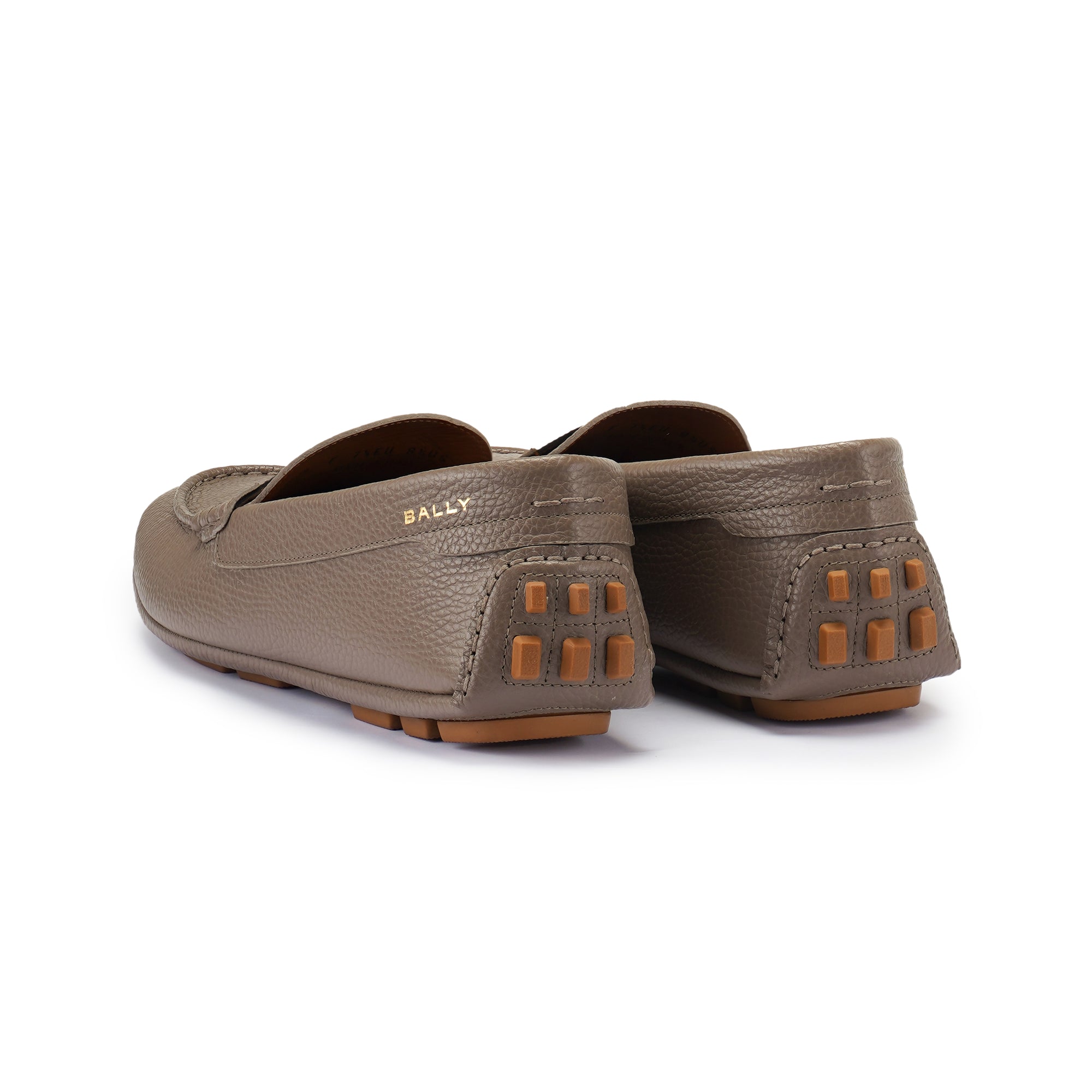 Bally Kerbs Driver In Grained Leather