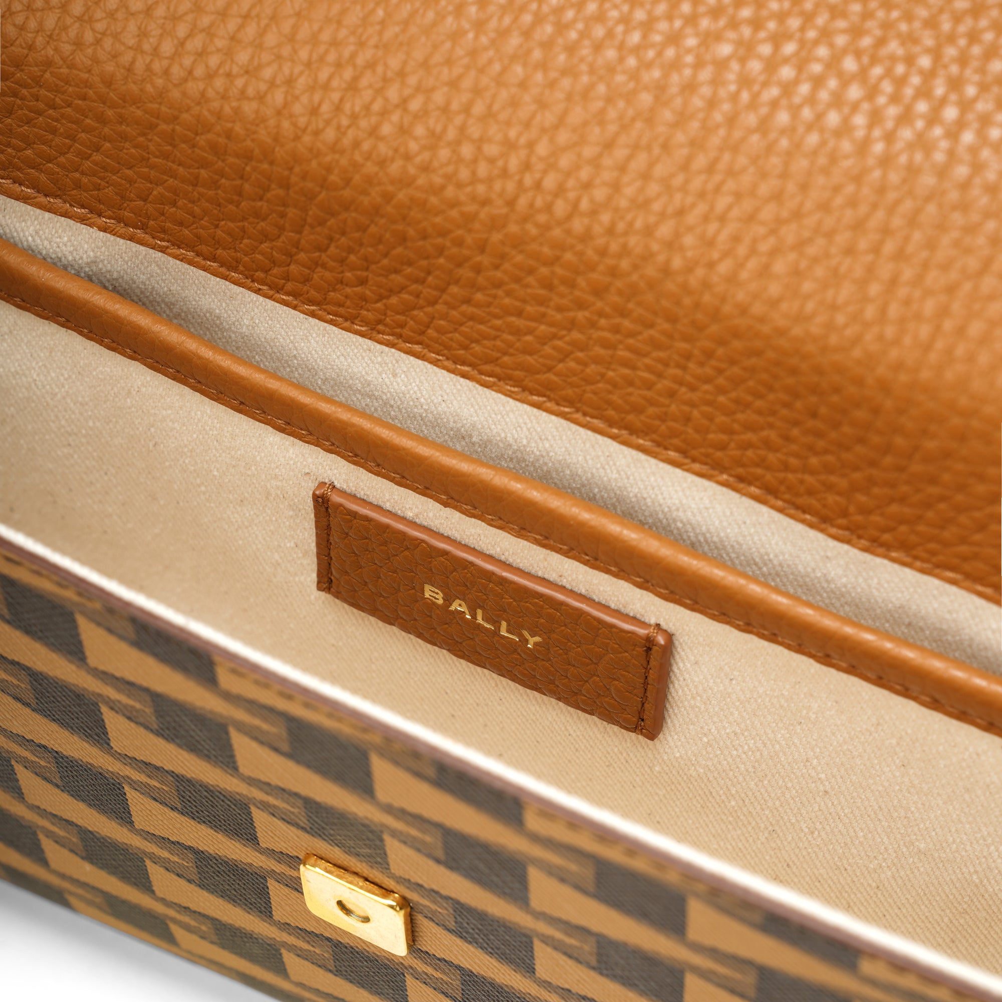 Bally Pennant Duo PVC Sling Bag