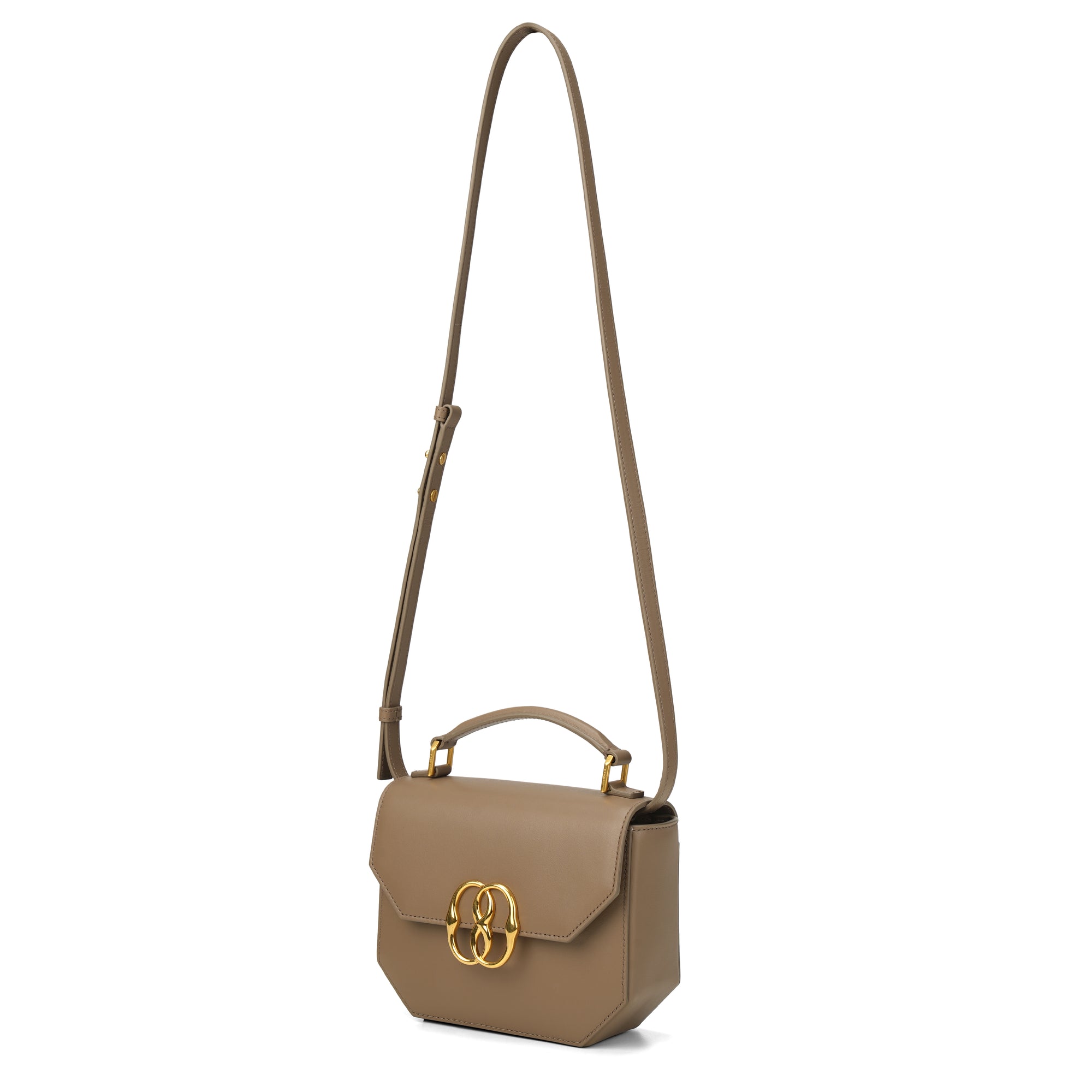 Bally Emblem Folio Mini Leather Bag