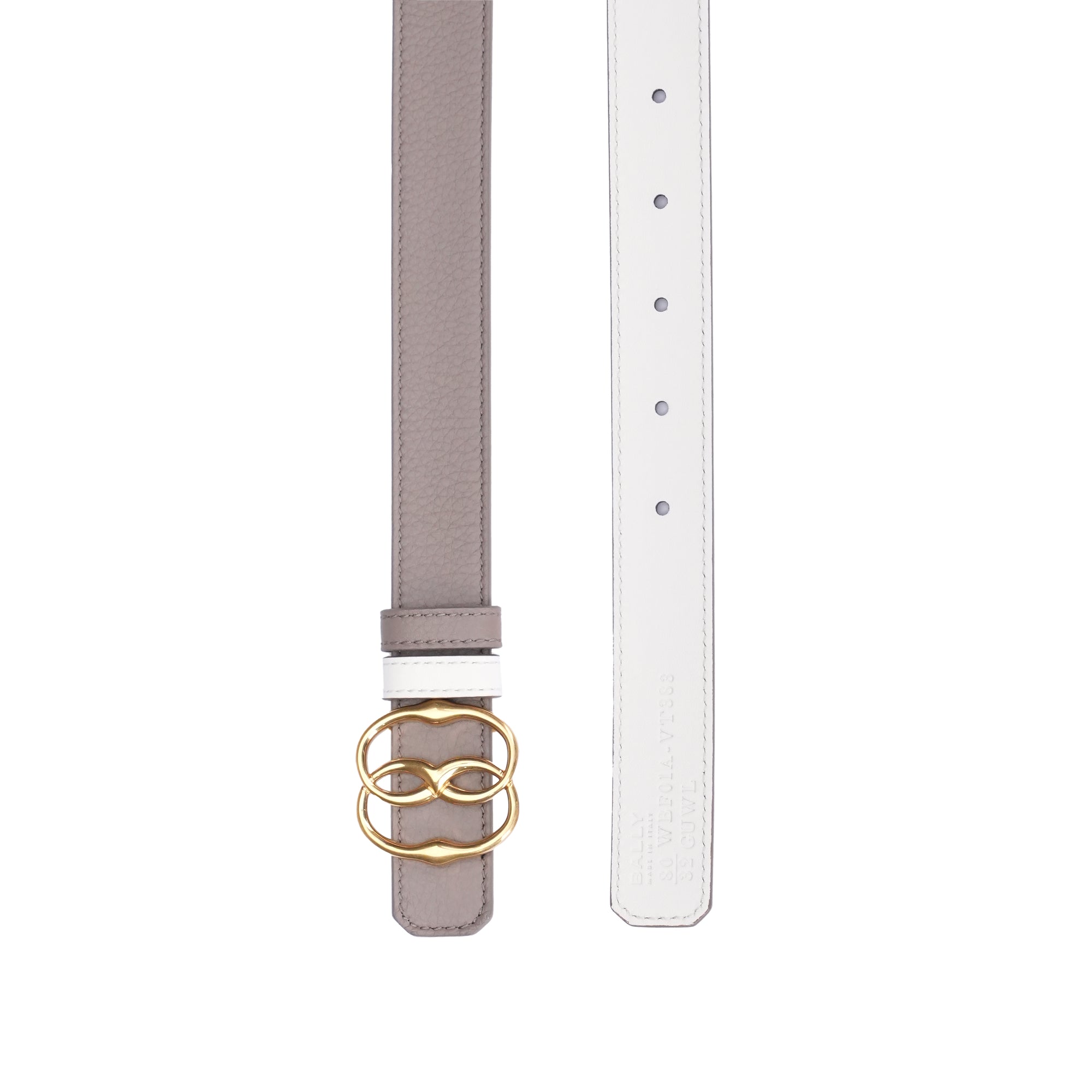 Bally Emblem 25mm Reversible Leather Belt