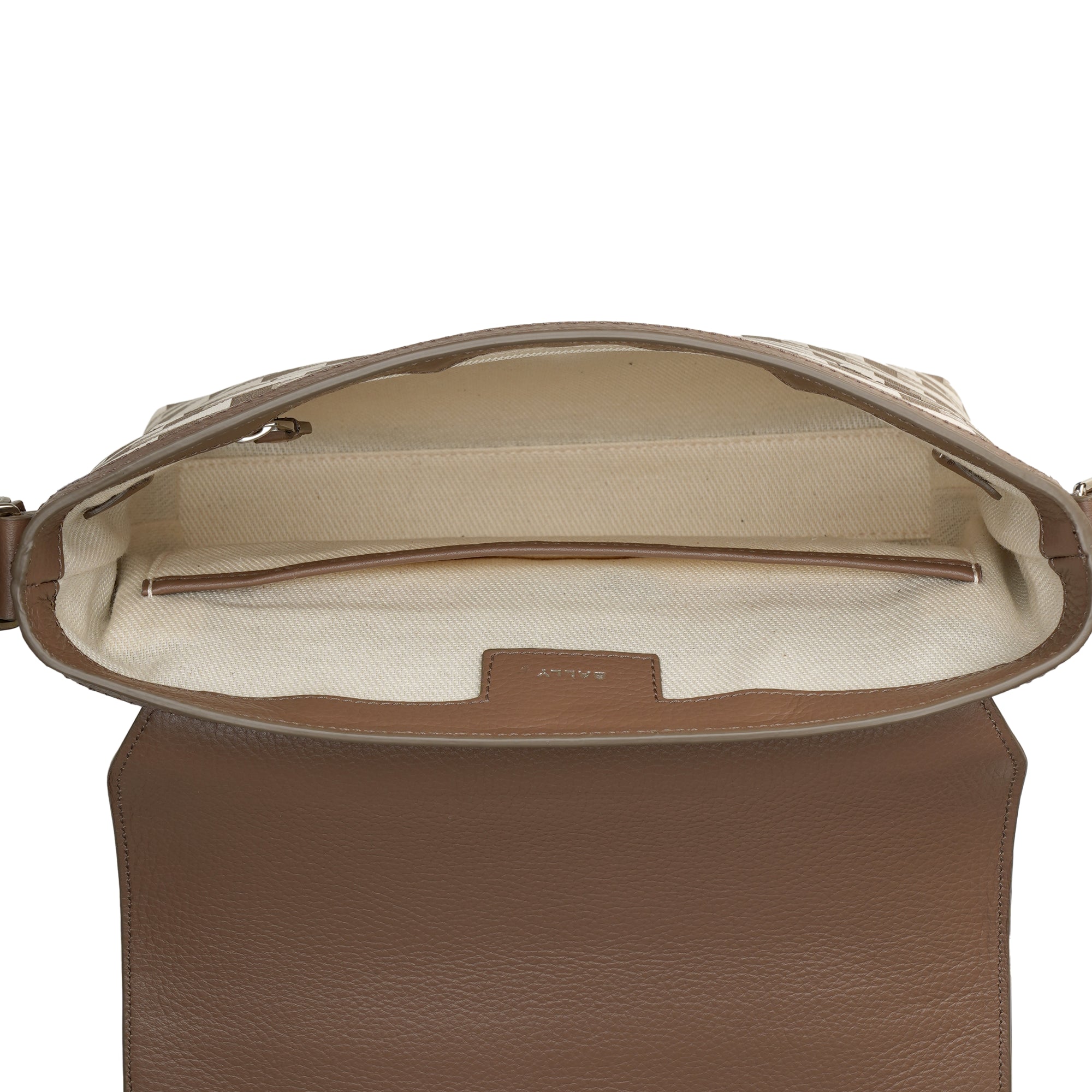 Pennant Cross Messenger Bag Leather