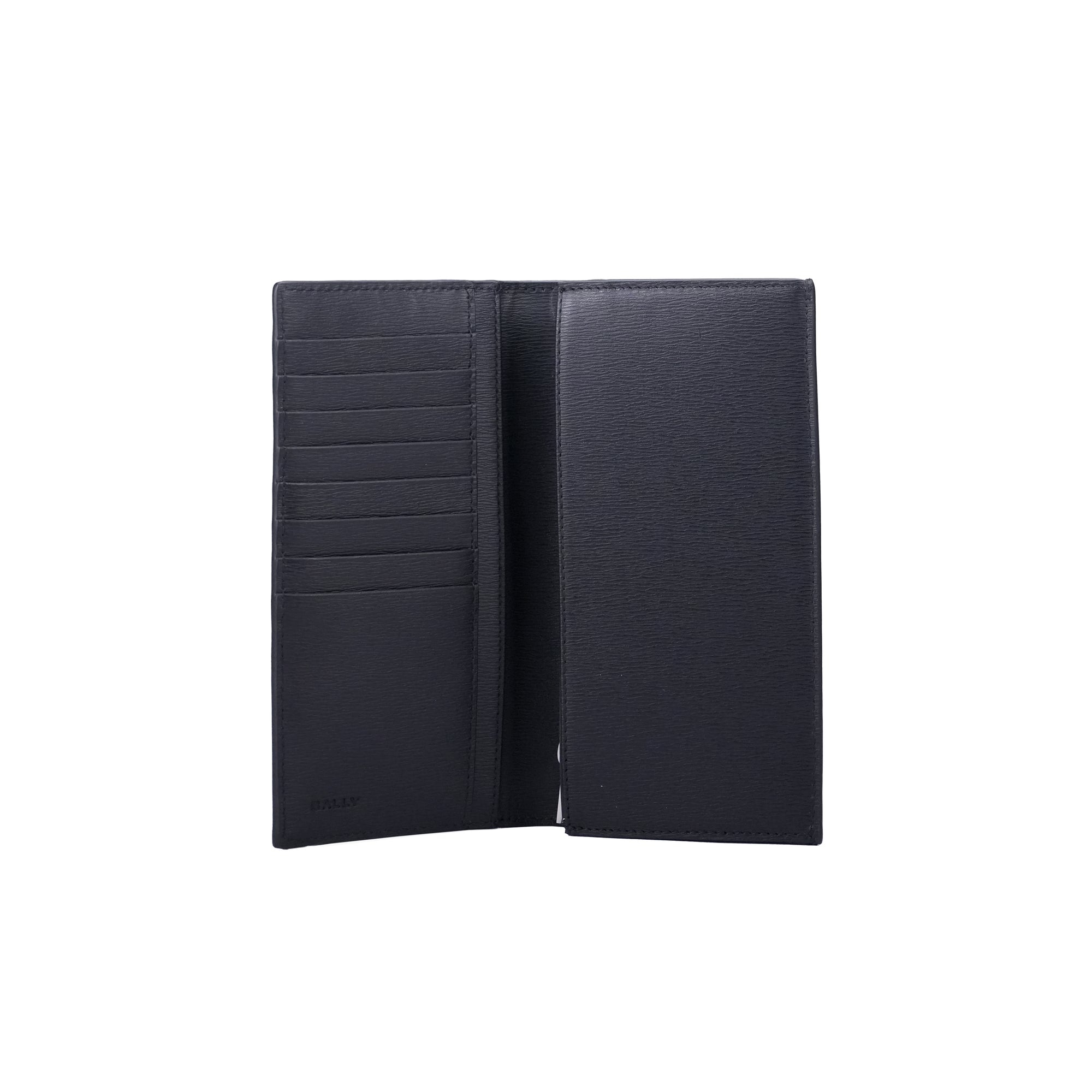 Bally Leather Continental Zip Wallet
