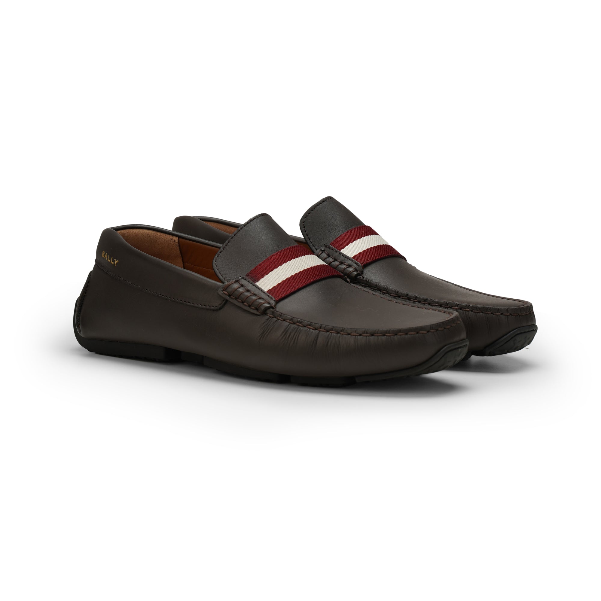 Bally Perthy Smooth Leather Driver Loafers