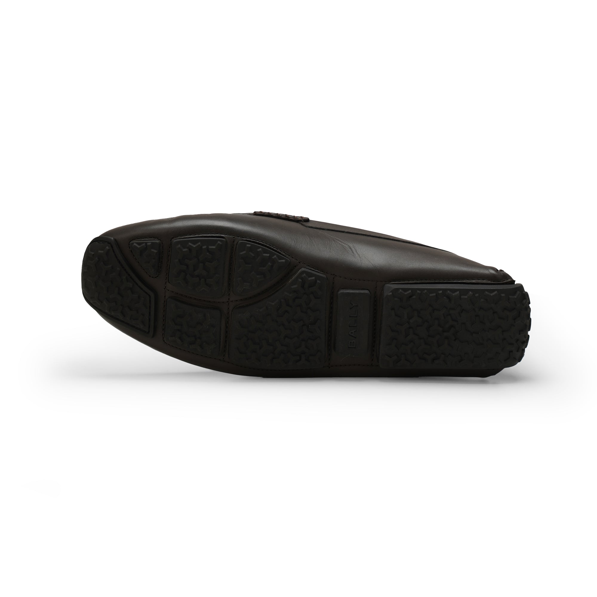 Bally Perthy Smooth Leather Driver Loafers