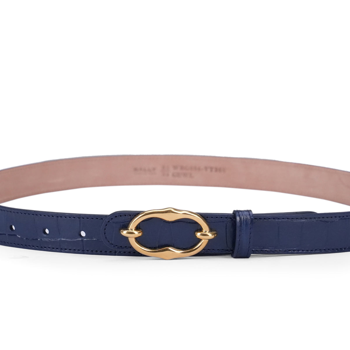Bally Emblem Oval 25mm Leather Belt