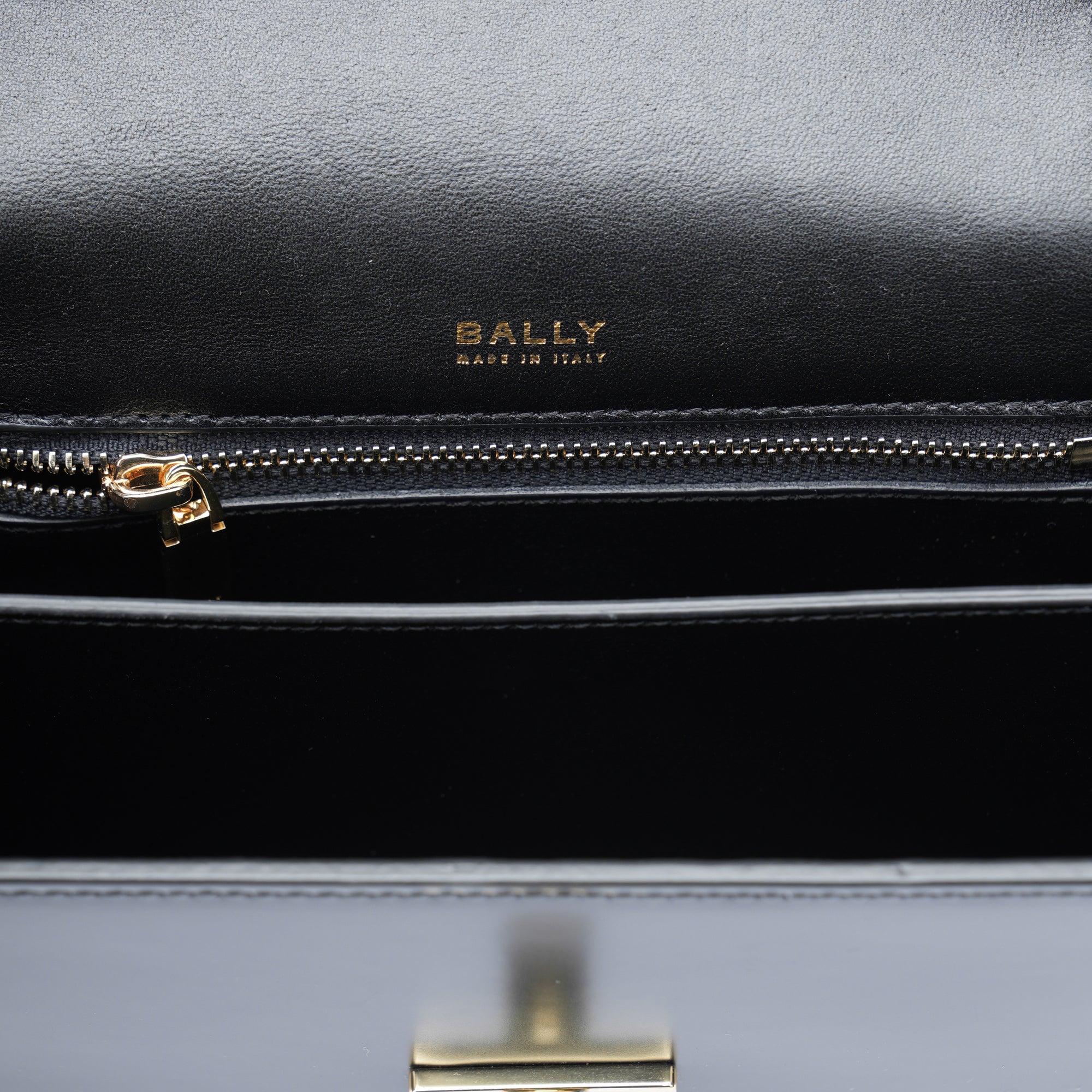 Bally Ollam Flap Leather Sling Bag