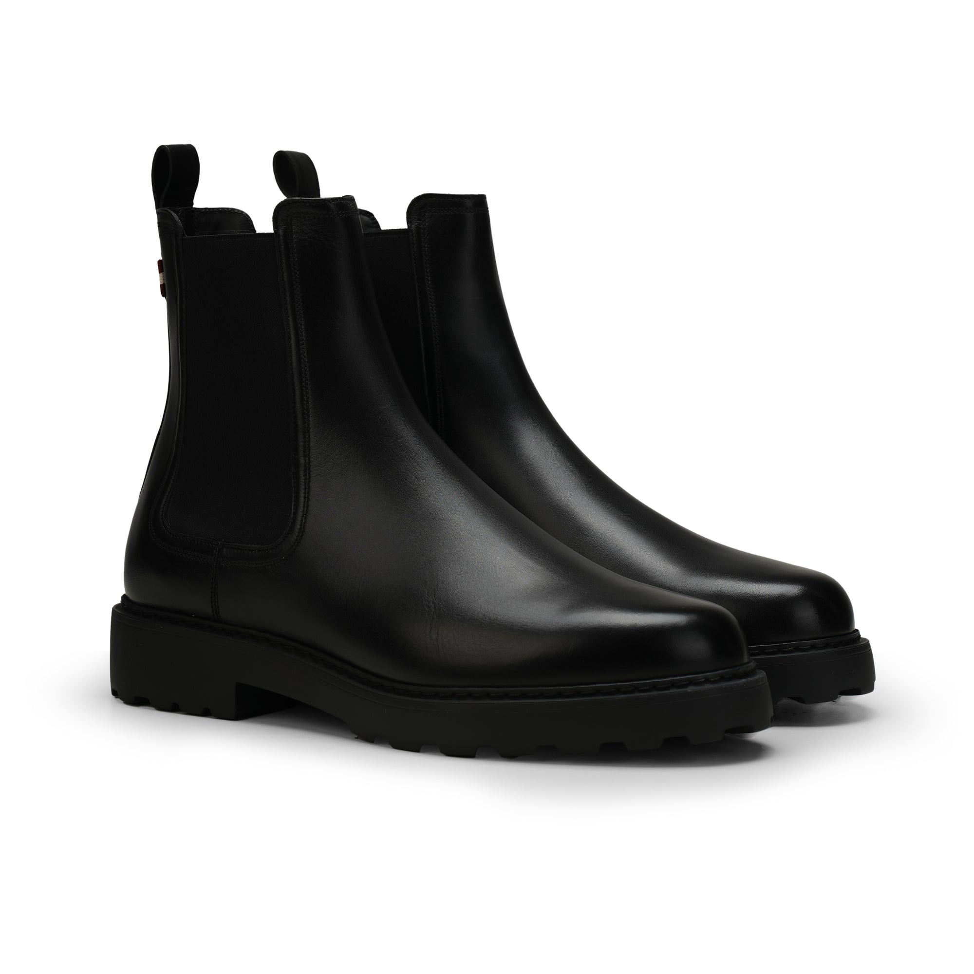 Bally Gusto Bootie In Black Leather