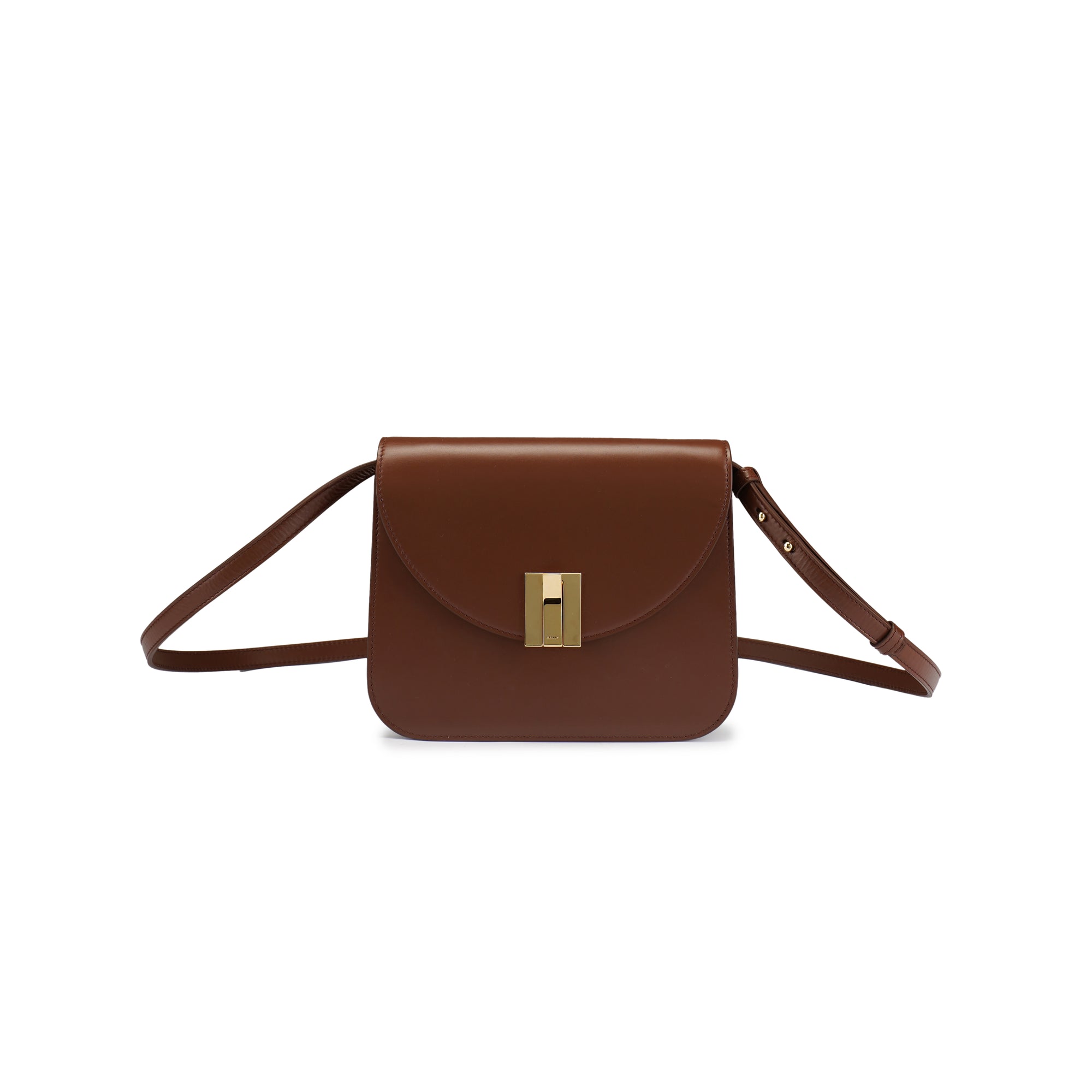 Bally Ollam Flap Leather Sling Bag