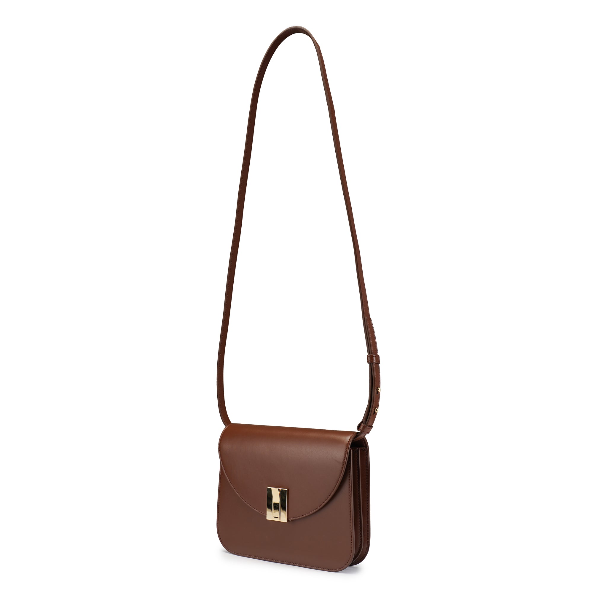 Bally Ollam Flap Leather Sling Bag